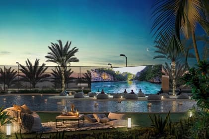 Hammock Park amenity Outdoor Beach Cinema - Jebel Ali Village, Dubai - by Divine One Group