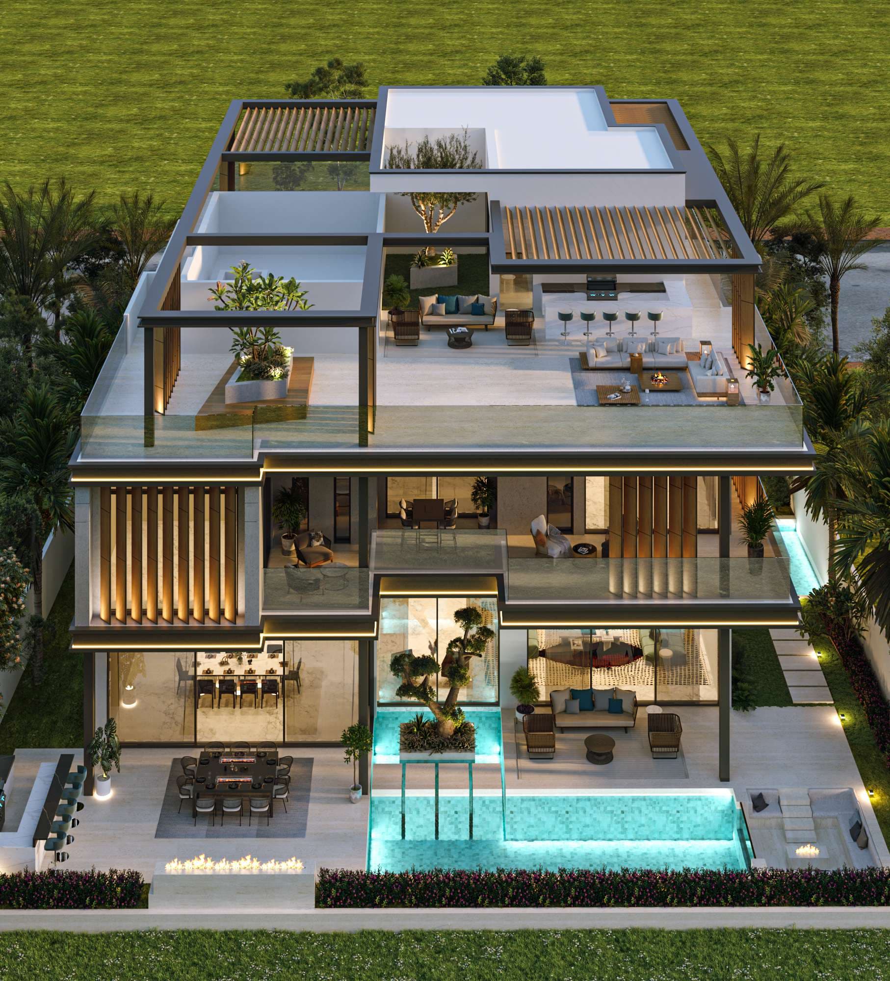 Harrisoni La Mer exterior view - Port De La Mer, Dubai - by Almal