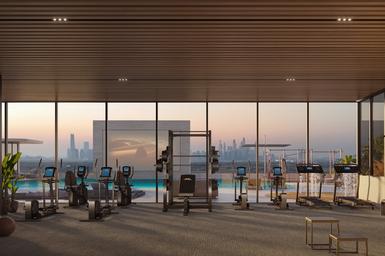 Havelock Heights amenity Fully Equipped Gym - JVC (Jumeirah Village Circle), Dubai - by HMB Homes Real Estate Development