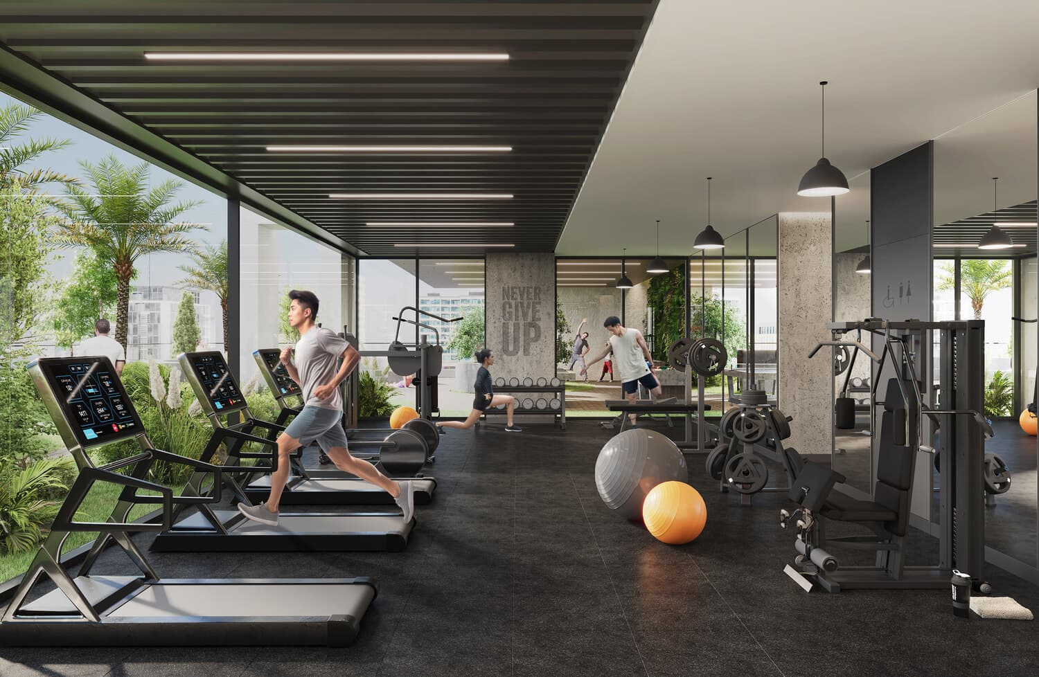 Haven Bay amenity Gym - Dubai Islands, Dubai - by Metac Properties