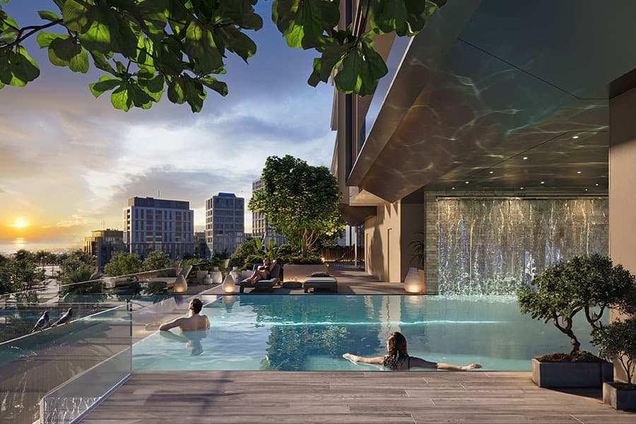 Haven Living amenity Swimming Pool - Dubai Islands, Dubai - by Metac Properties