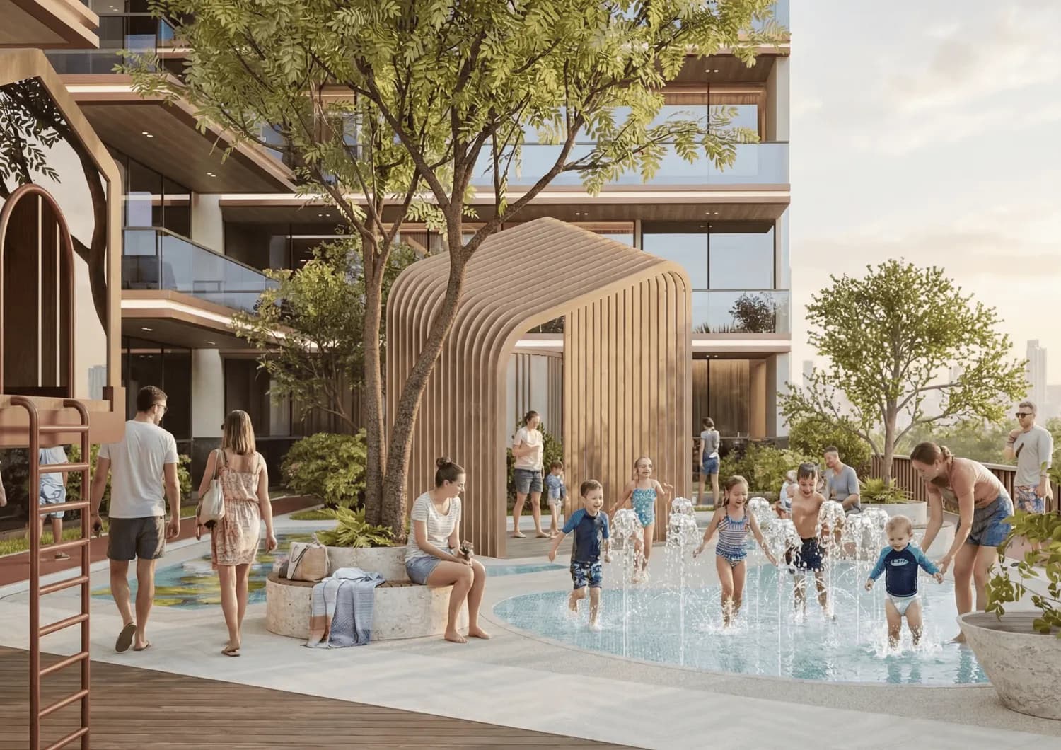 Havencia amenity Kids Pool - Dubai Land Residence Complex, Dubai - by ALA Developments