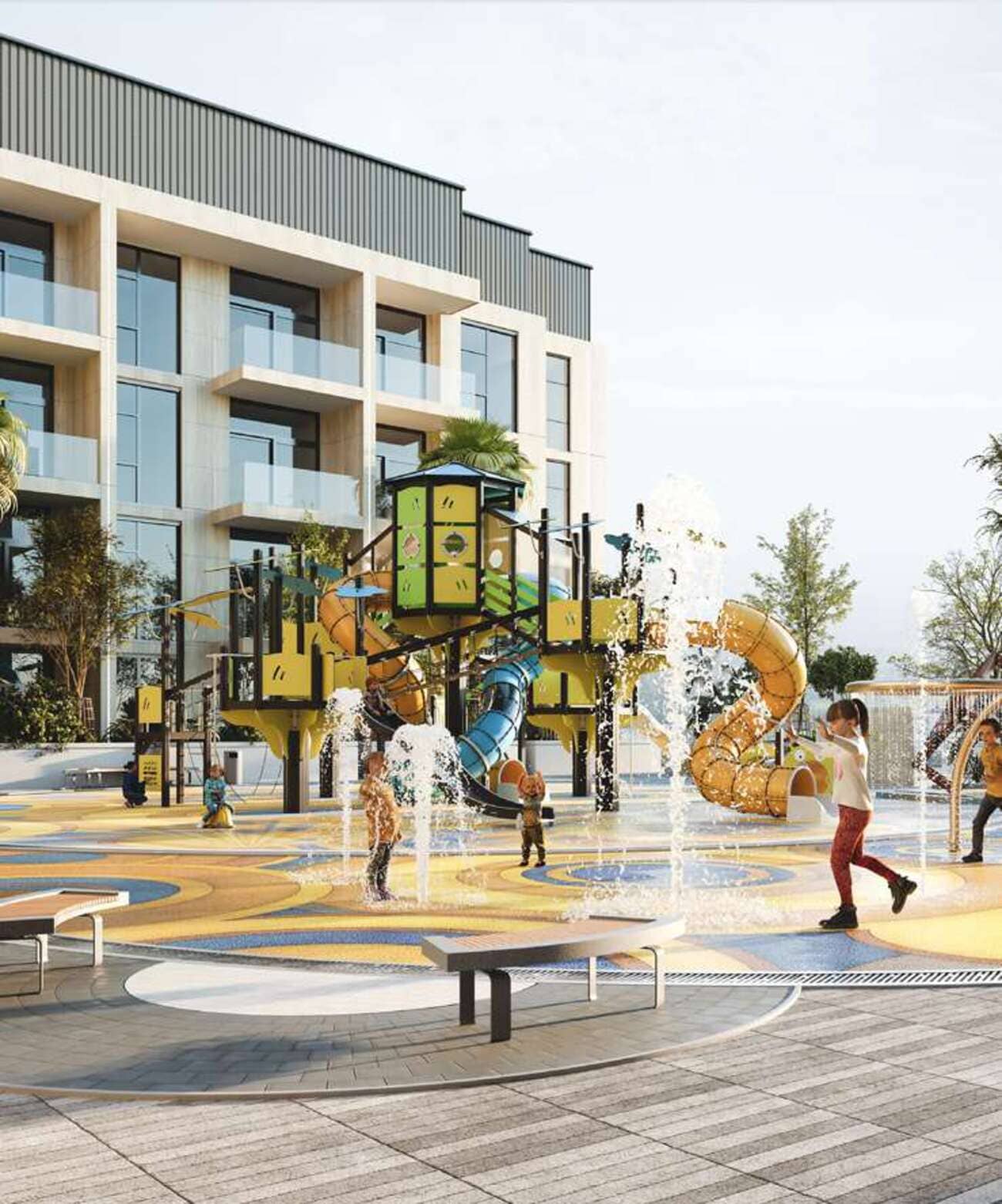 Hawa Residence amenity Children’S Play Area - Tilal, Dubai - by Al Marwan Developments