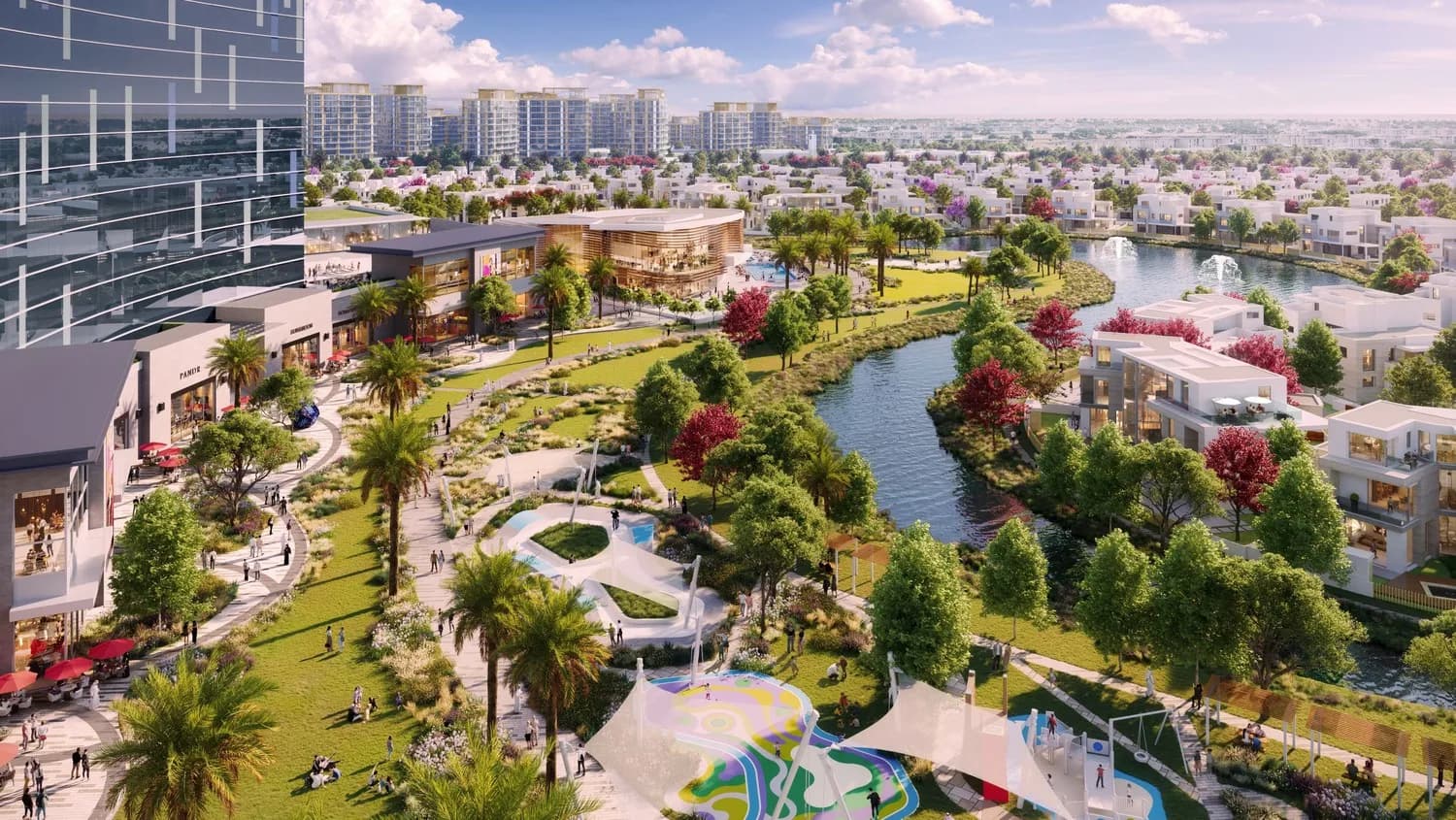 Hayat 1 amenity Community Lakes & Waterfront Park in Dubai South, Dubai, by Dubai South Developers