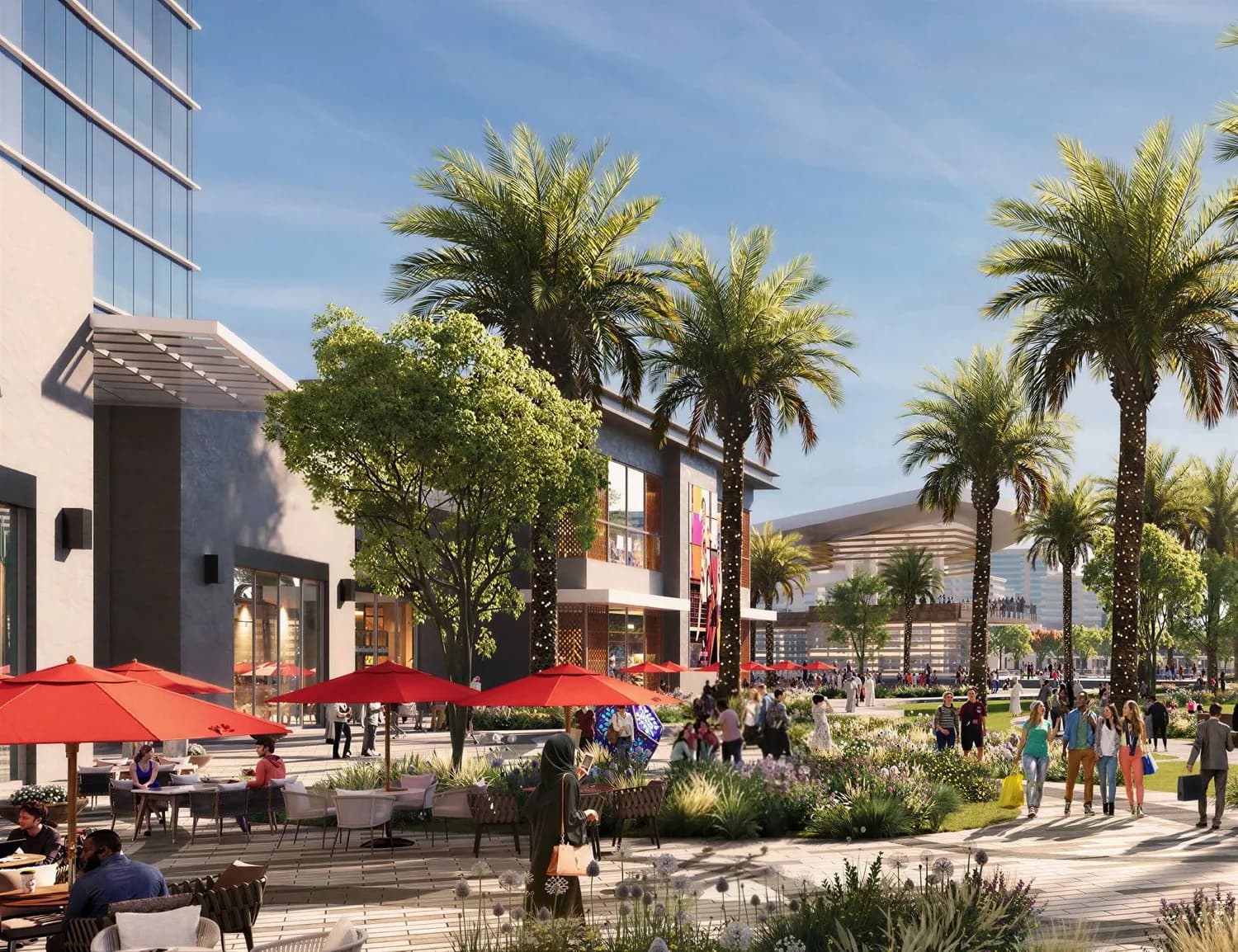 Hayat 1 amenity Neighbourhood Mall & Retail Boulevard in Dubai South, Dubai, by Dubai South Developers