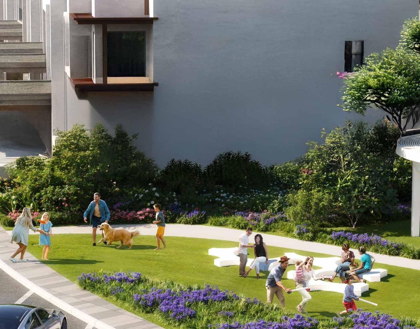 Hayat 4 and 5 amenity Outdoor Recreation Areas - Dubai South, Dubai - by Dubai South Developers