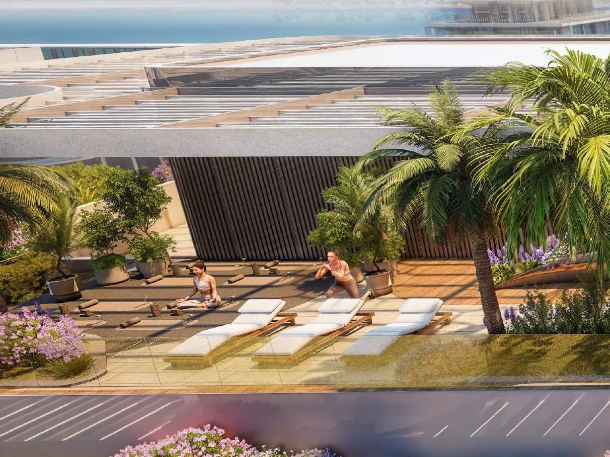 Helvetia Marine by DHG amenity Yoga & Meditation Area - Palm Deira, Dubai - by DHG Properties