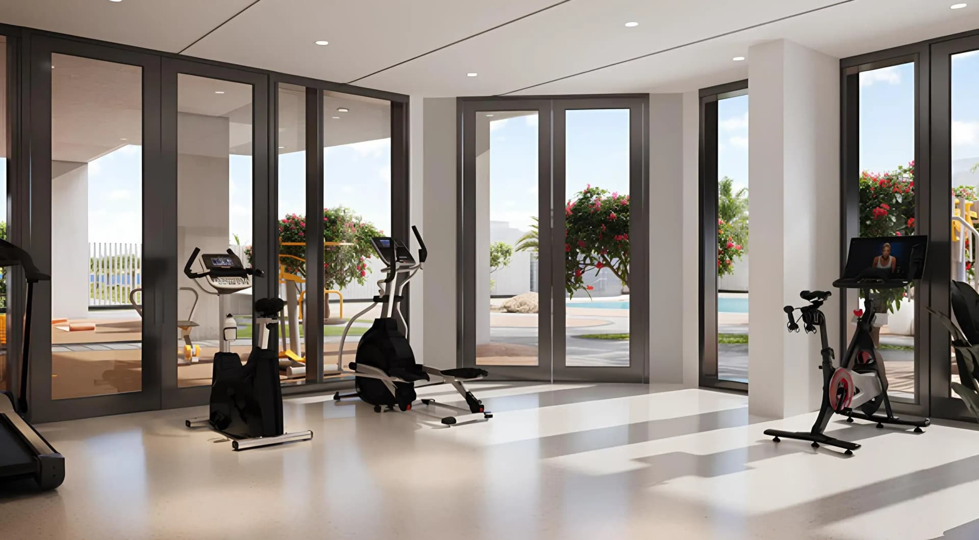 Hermina by Casagrand amenity Gym in Dubai Islands, Dubai