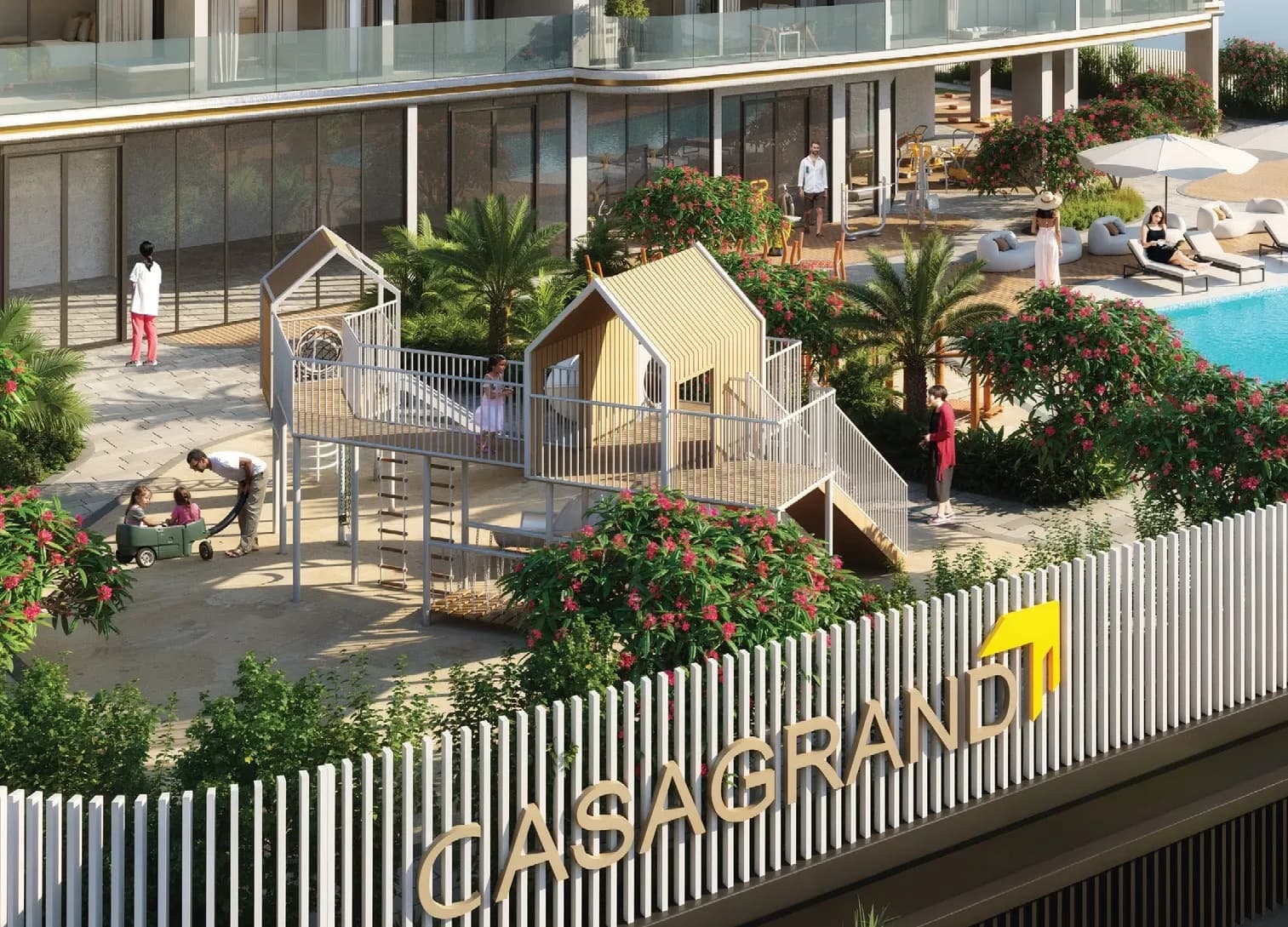 Hermina by Casagrand amenity Kids' Play Area - Dubai Islands, Dubai - by Casagrand