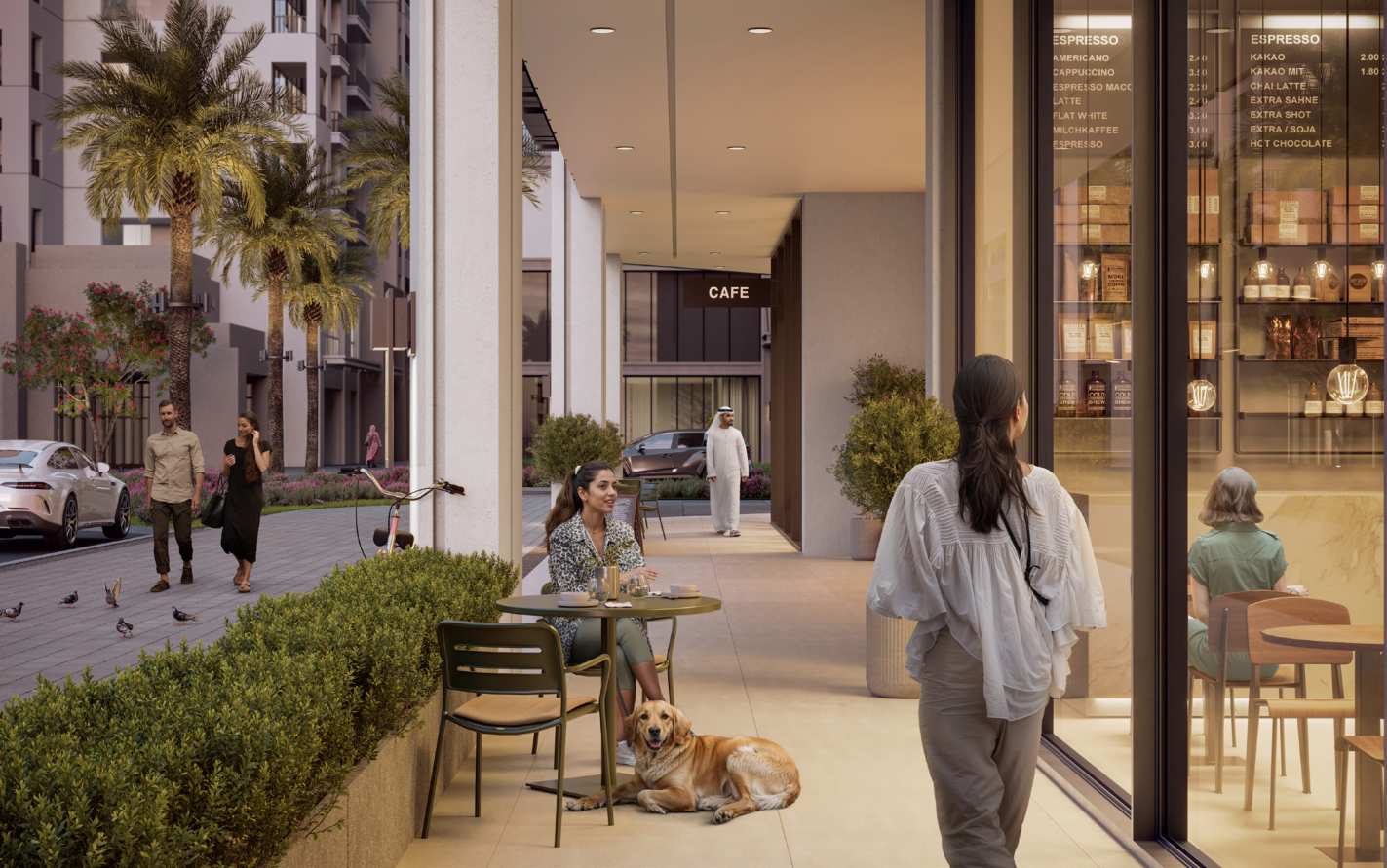 HillCrest amenity Retail - Town Square, Dubai - by Nshama Group