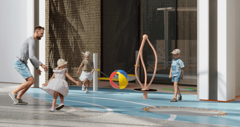 Hillmont Residences amenity Kids Play Area - JVC (Jumeirah Village Circle), Dubai - by Ellington