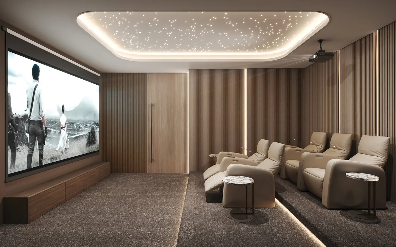 Hilton Residences amenity Cinema - Bur Dubai, Dubai - by Prestige One Developments