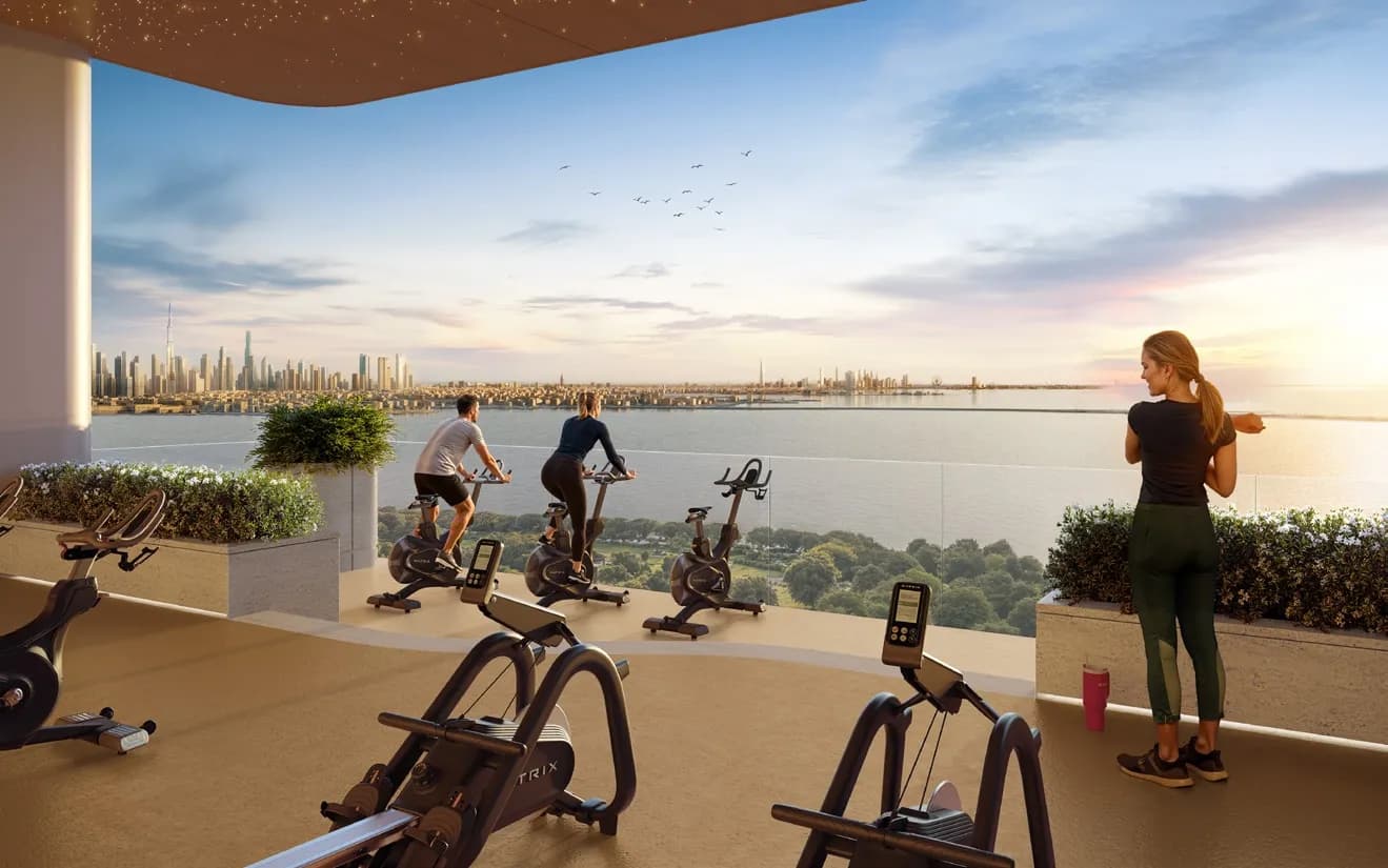 Hilton Residences amenity HIIT Workout Area - Bur Dubai, Dubai - by Prestige One Developments