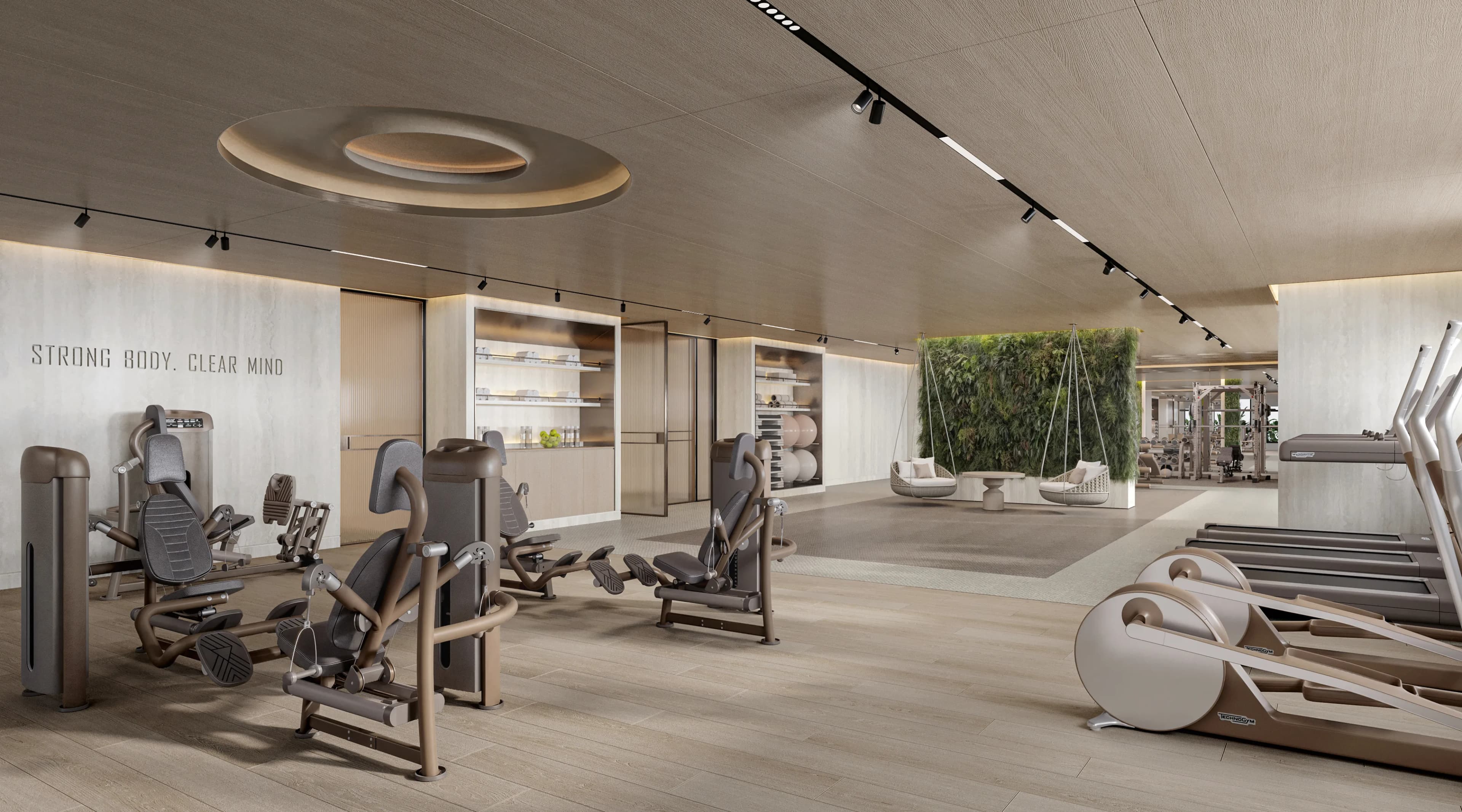 Hilton Residences Dubai JLT amenity Premium Gym Facility - JLT (Jumeirah Lake Towers), Dubai - by Emirates Developments