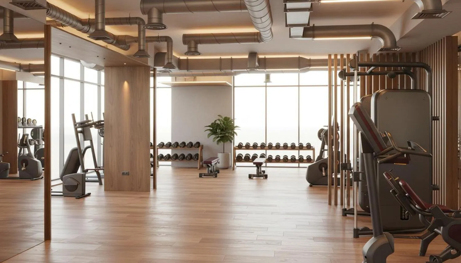HOLM One amenity Gym - Al Satwa, Dubai - by HOLM Developments