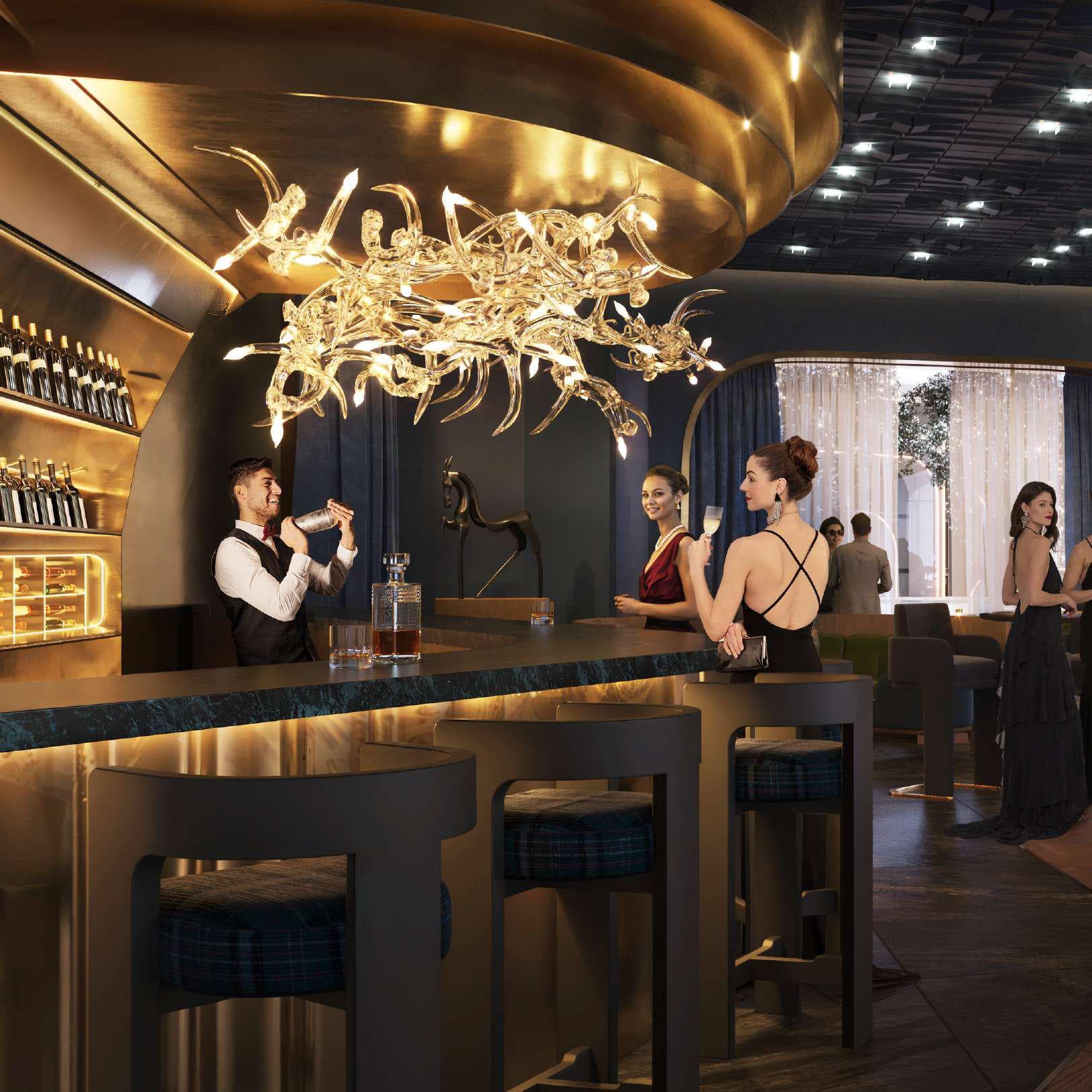 Hotel London amenity Restaurants - World of Islands, Dubai - by THOE