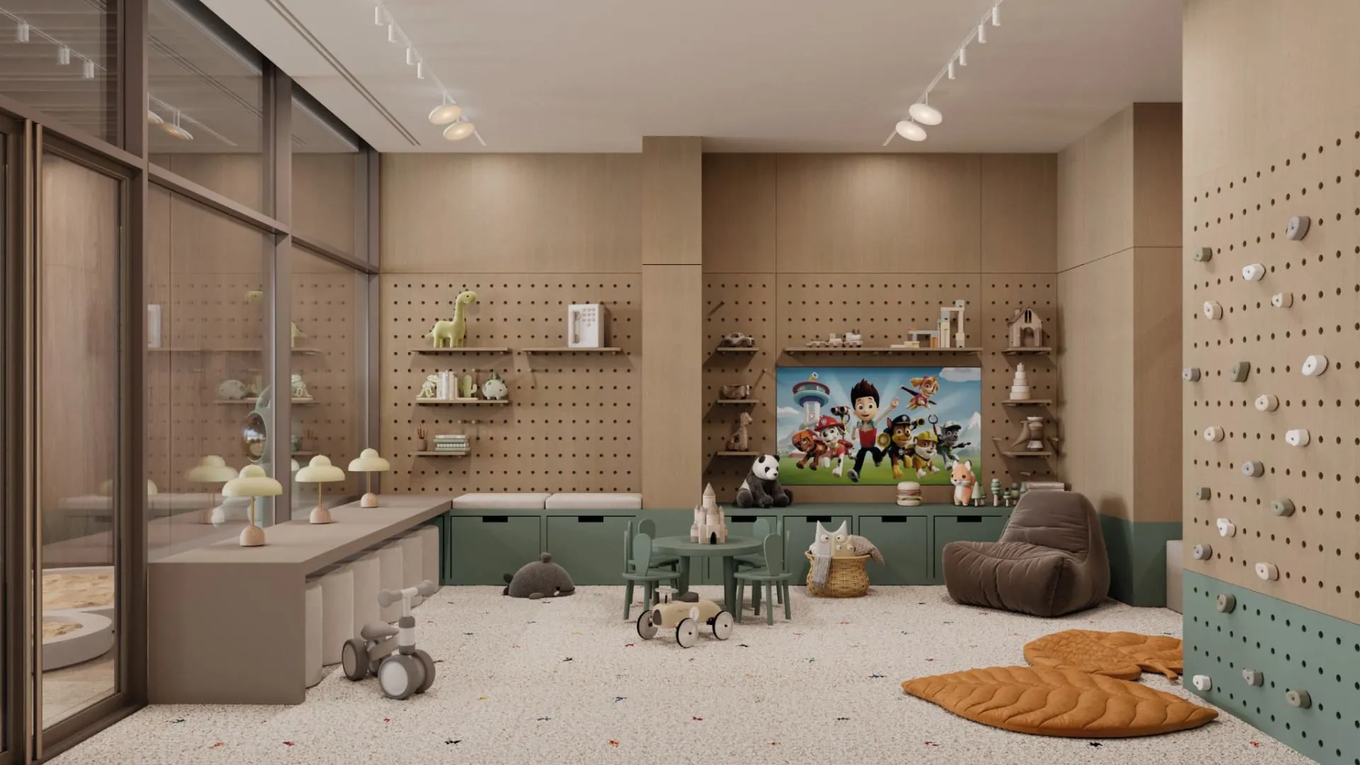 House of WELL 1 and 2 amenity Kids Zone - Dubai Islands, Dubai - by WEll Concept Development