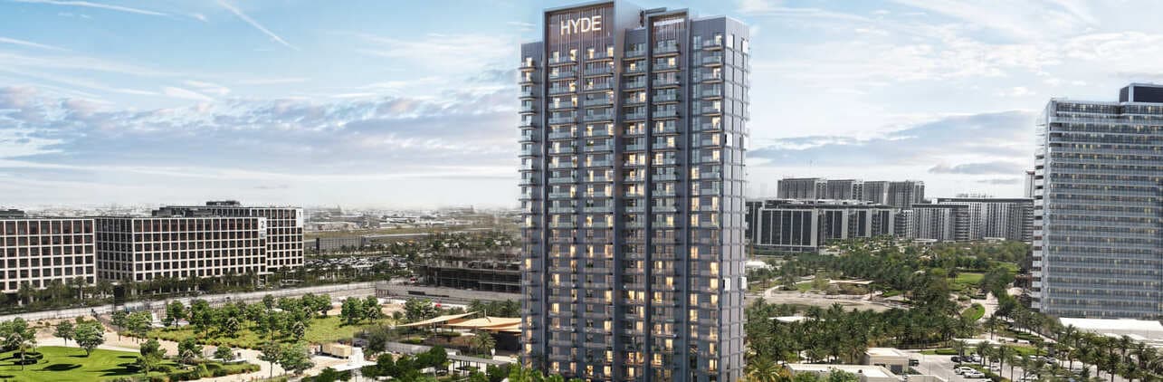 Hyde Residences exterior view - Dubai Hills, Dubai - by CITYVIEW