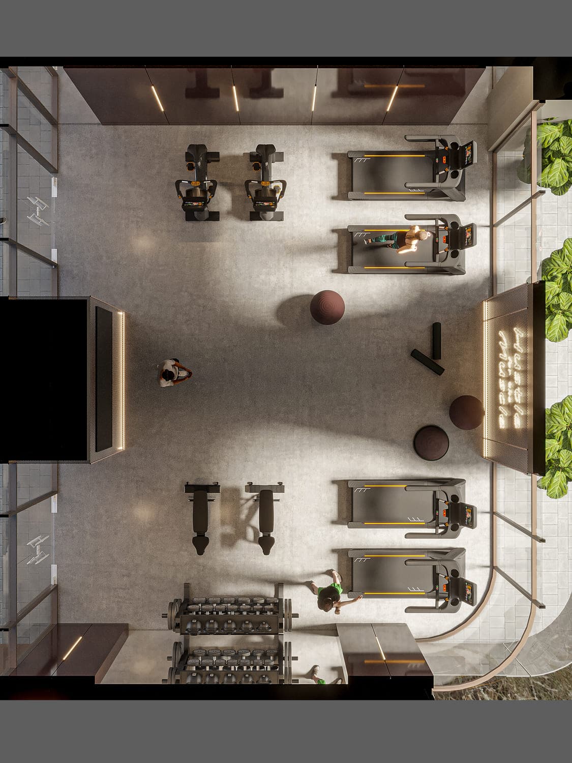 Hyde Walk Residence amenity Gym - Al Satwa, Dubai - by Imtiaz Development