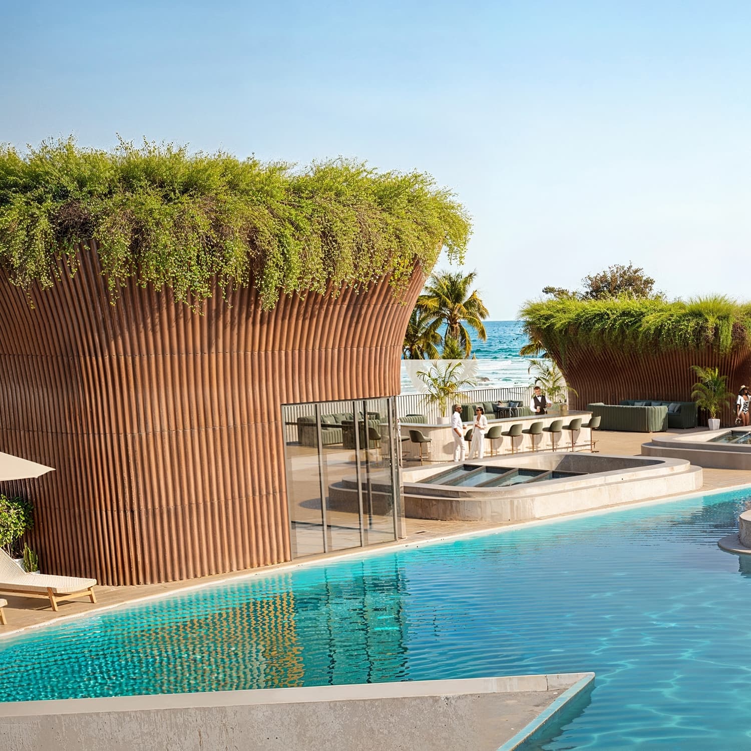 Hygge Hotel amenity Rooftop Terrace - World of Islands, Dubai - by THOE
