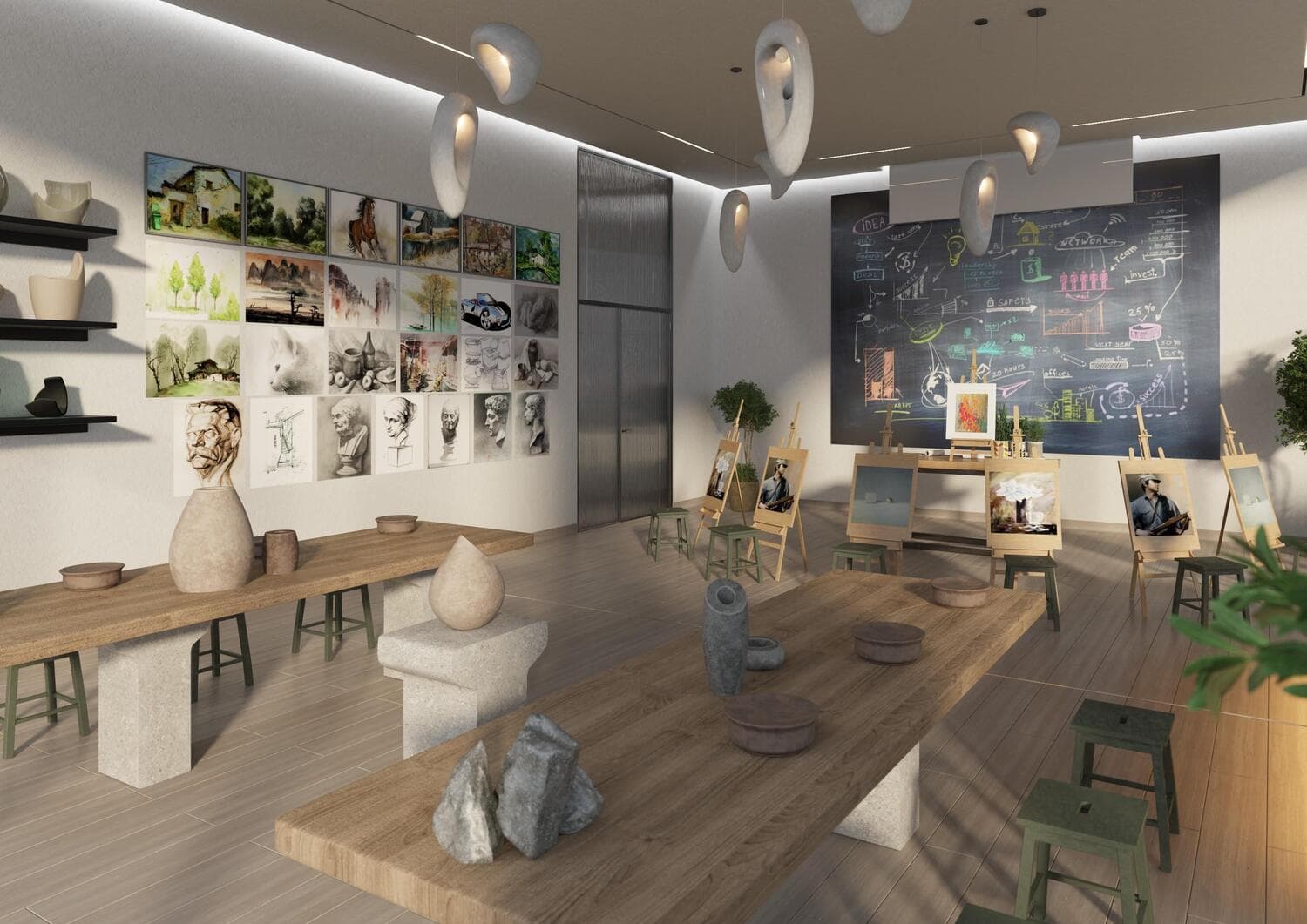 I'Sola Bella amenity Art Studio - JVC (Jumeirah Village Circle), Dubai - by MAK Developers
