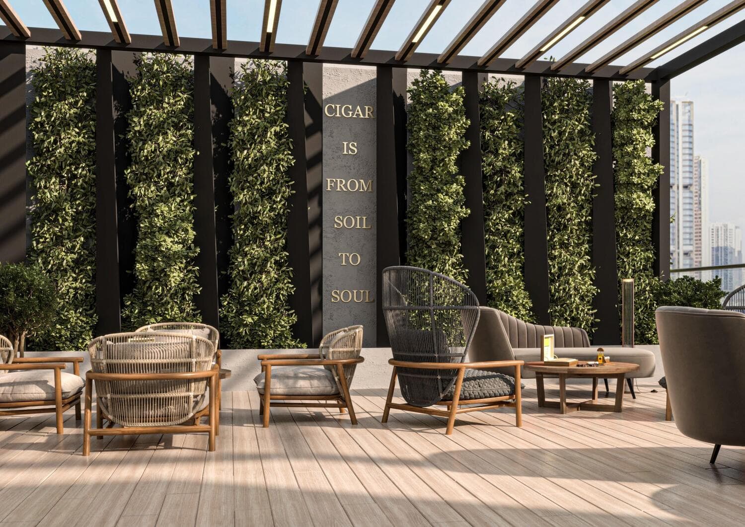 I'Sola Bella amenity Cigar Lounge - JVC (Jumeirah Village Circle), Dubai - by MAK Developers