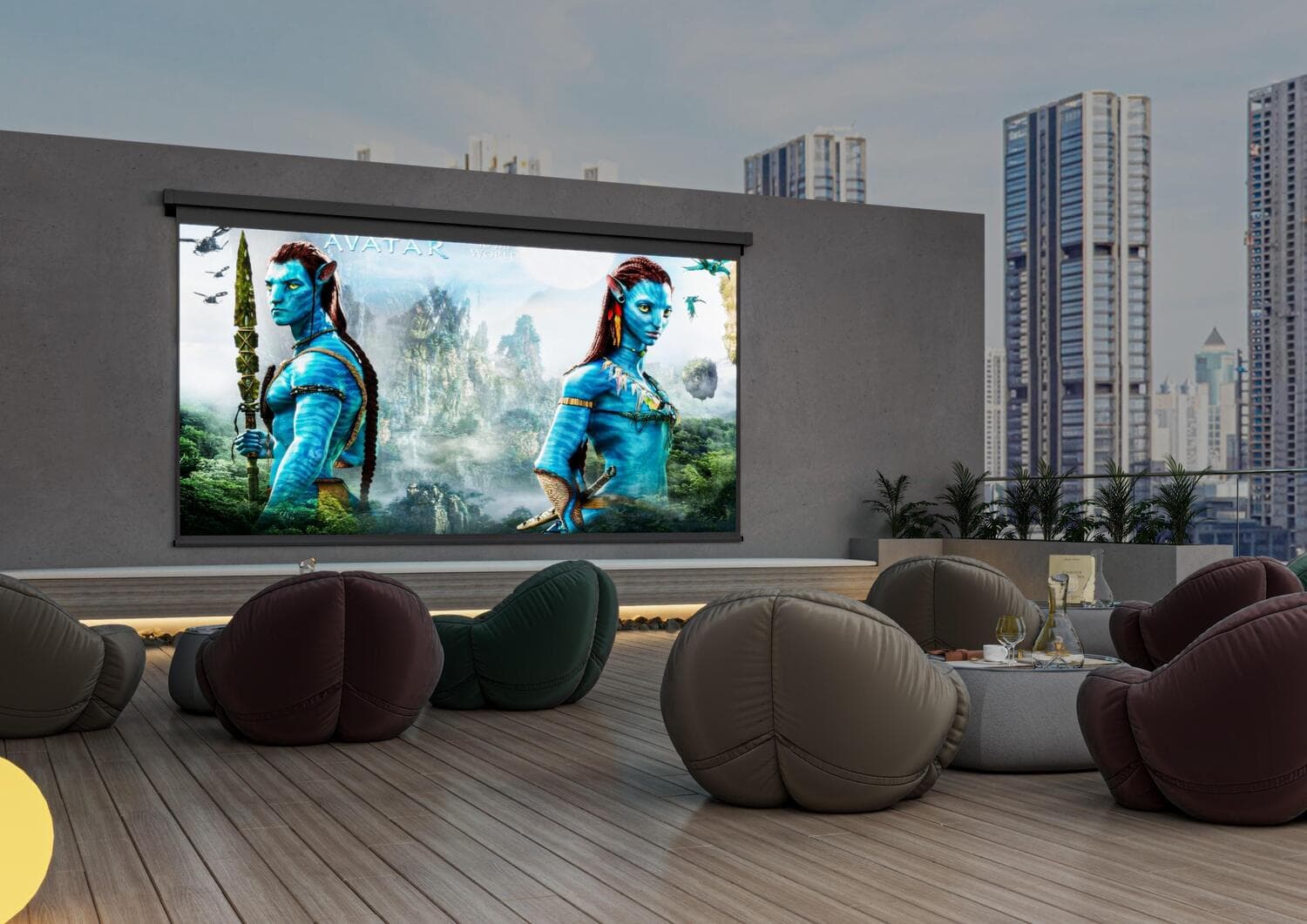 I'Sola Bella amenity Outdoor Cinema - JVC (Jumeirah Village Circle), Dubai - by MAK Developers