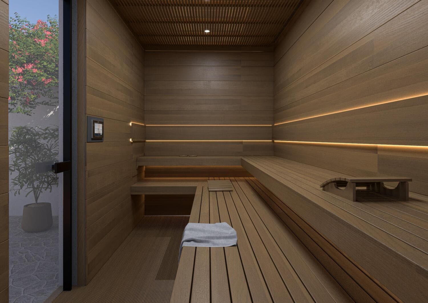 I'Sola Bella amenity Sauna - JVC (Jumeirah Village Circle), Dubai - by MAK Developers