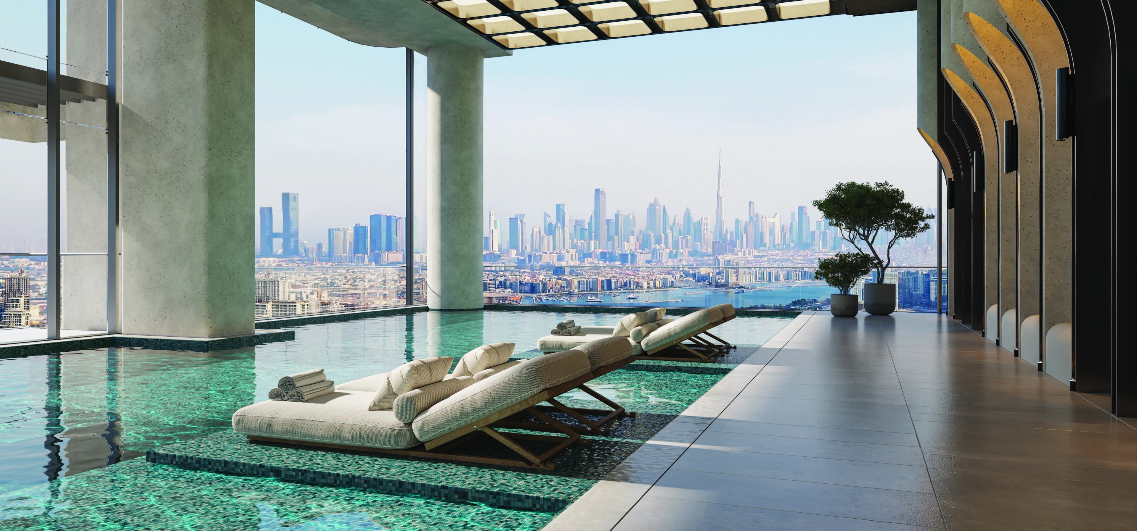 Il Vento amenity Sky Pool - Bur Dubai, Dubai - by Kora Properties