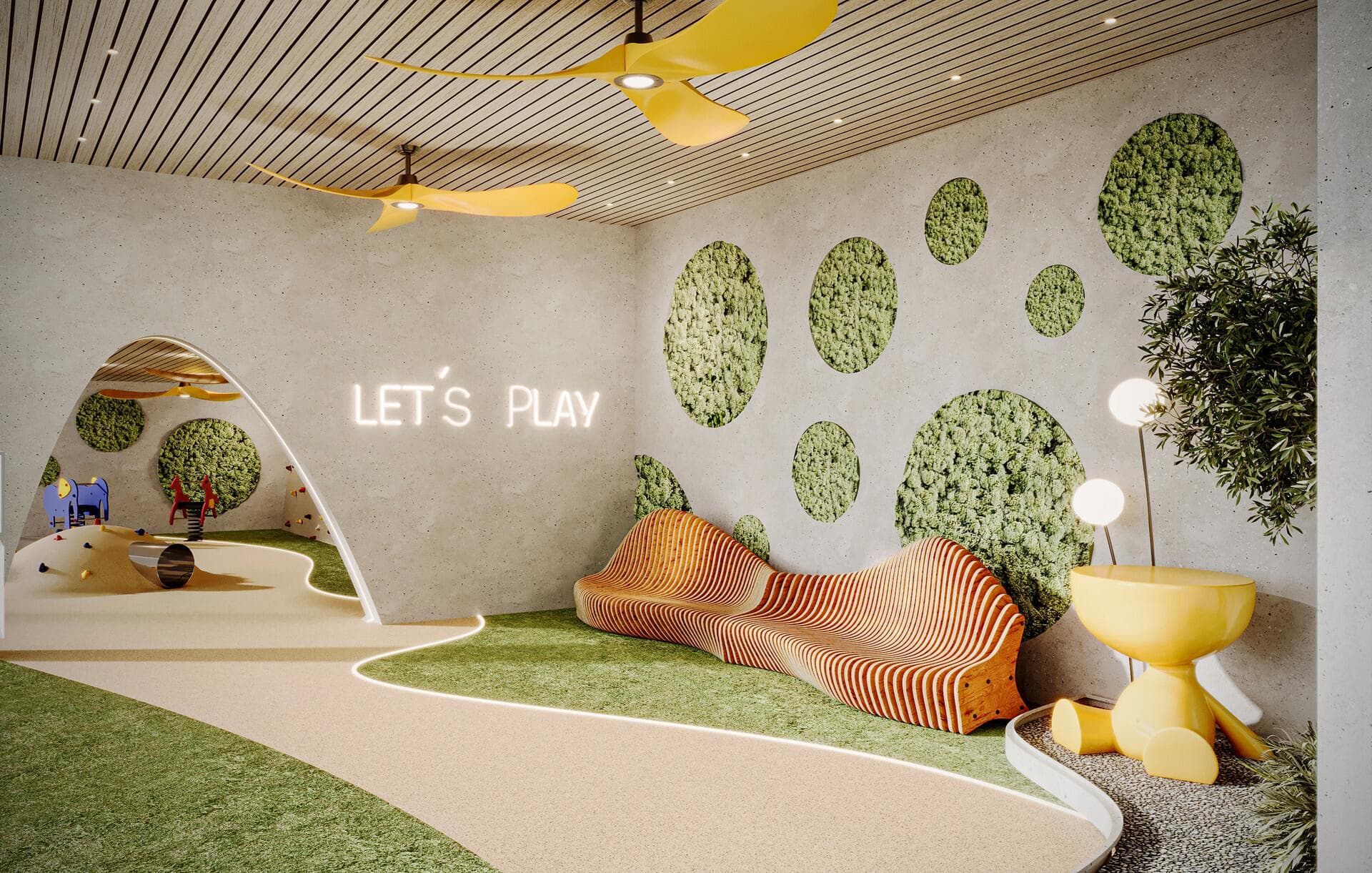 Iluka Residences amenity Kids Play Area - Dubai Islands, Dubai - by MS Homes