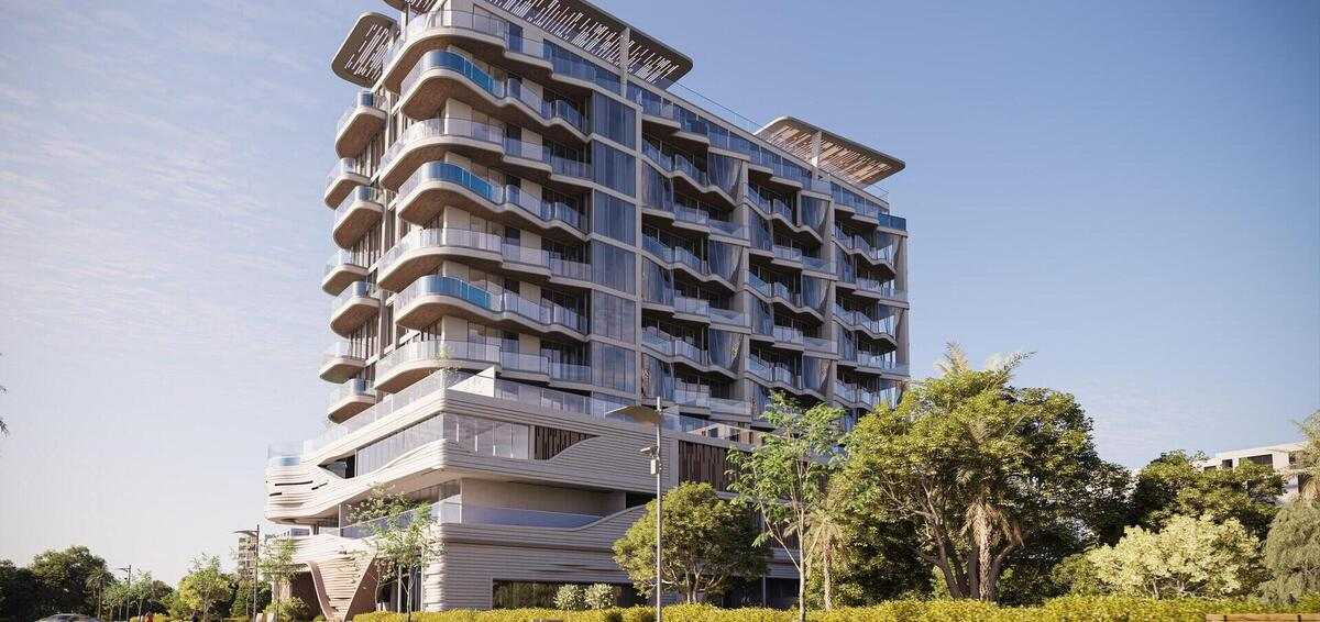 Iluka Residences exterior view - Dubai Islands, Dubai - by MS Homes