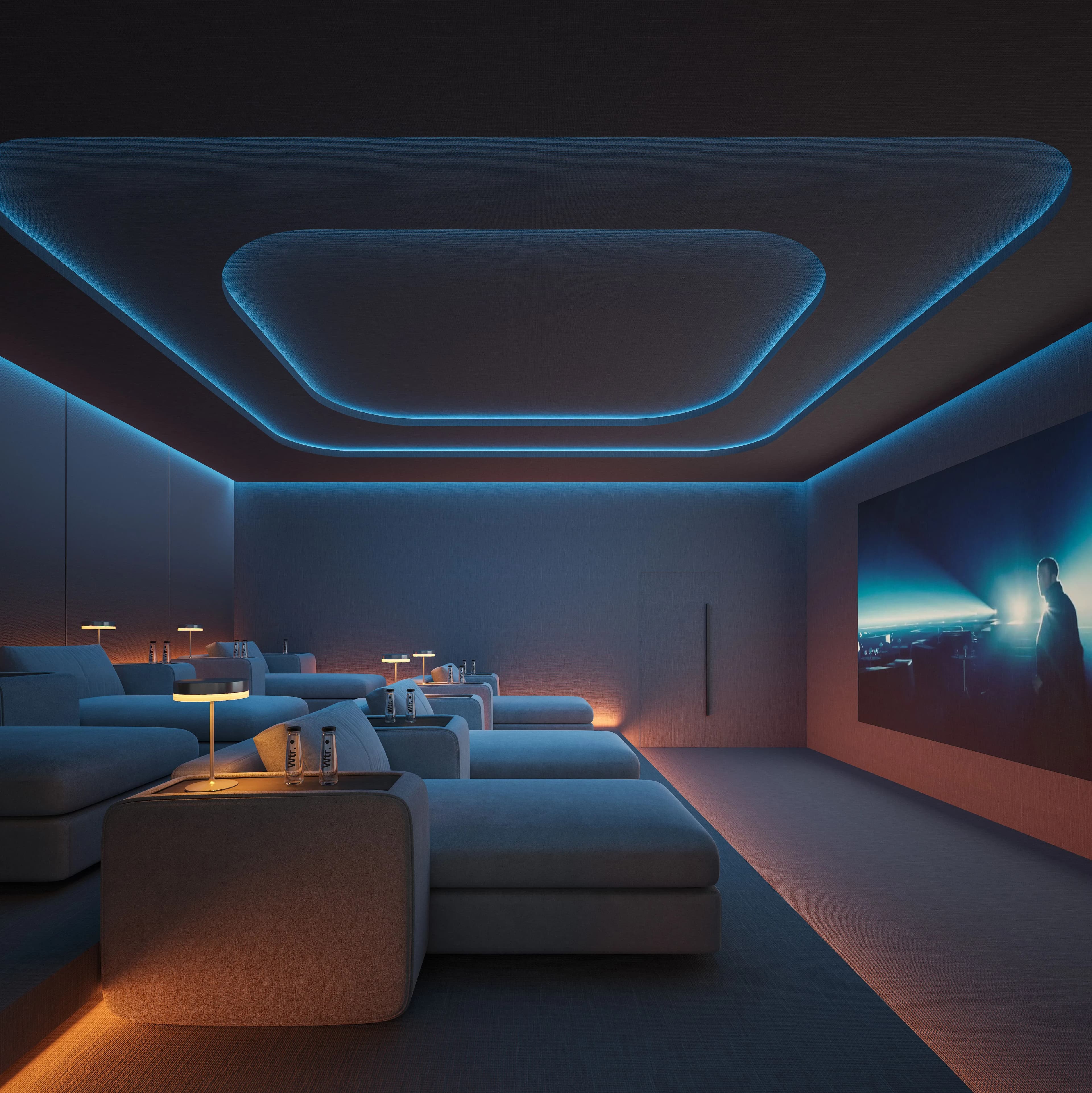 Inaura Hotels & Residences Downtown amenity Cinema - Downtown Dubai, Dubai - by Arada