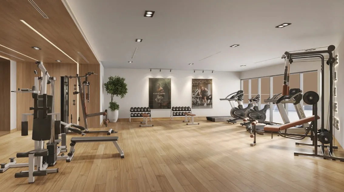 Infinity Tower amenity State-of-art Health Club - Al Helio, Dubai - by GJ Properties