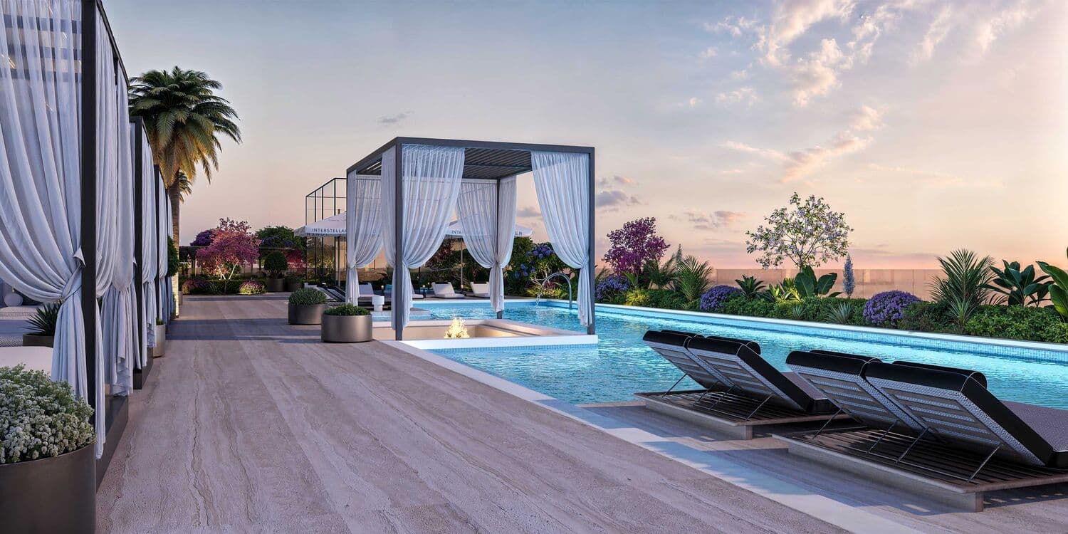 Interstellar Tower amenity Relaxation Zone - JVT (Jumeirah Village Triangle), Dubai - by Mr. Eight Development