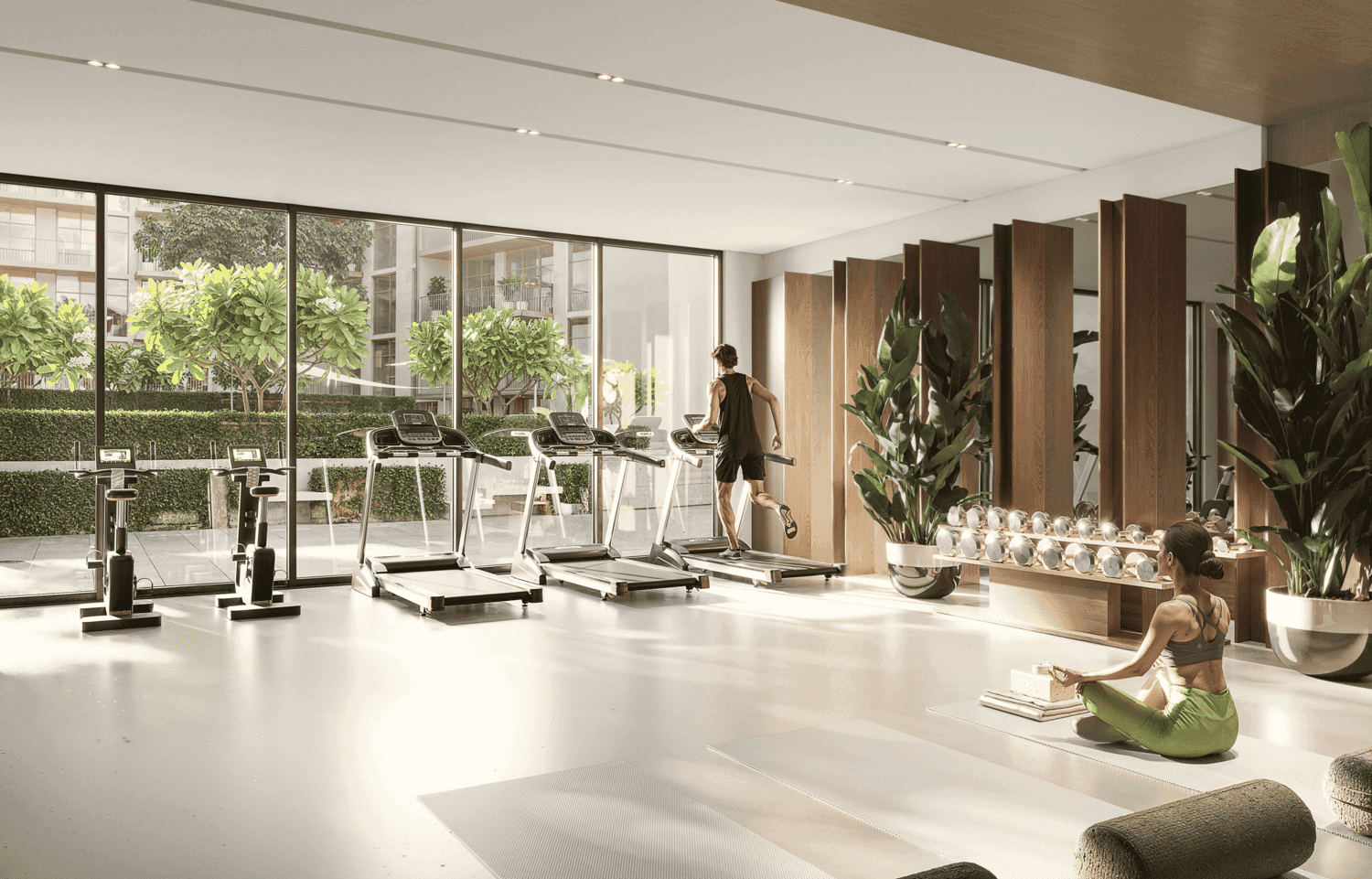 IR1DIAN Park amenity Gym - JVC (Jumeirah Village Circle), Dubai - by Object 1