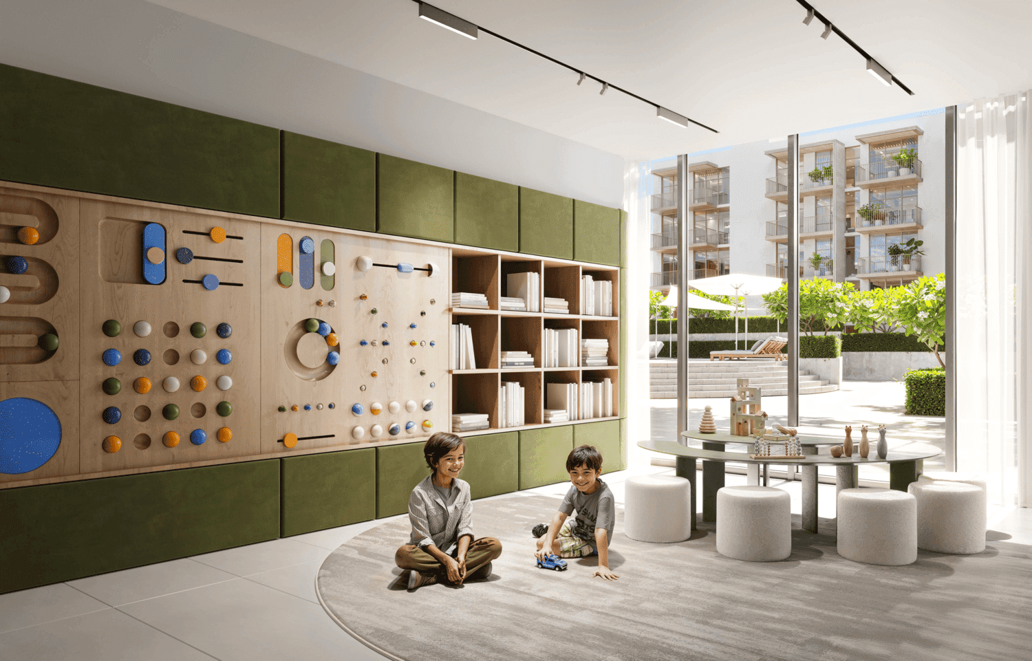 IR1DIAN Park amenity Kids Play Room in JVC (Jumeirah Village Circle), Dubai, by Object 1