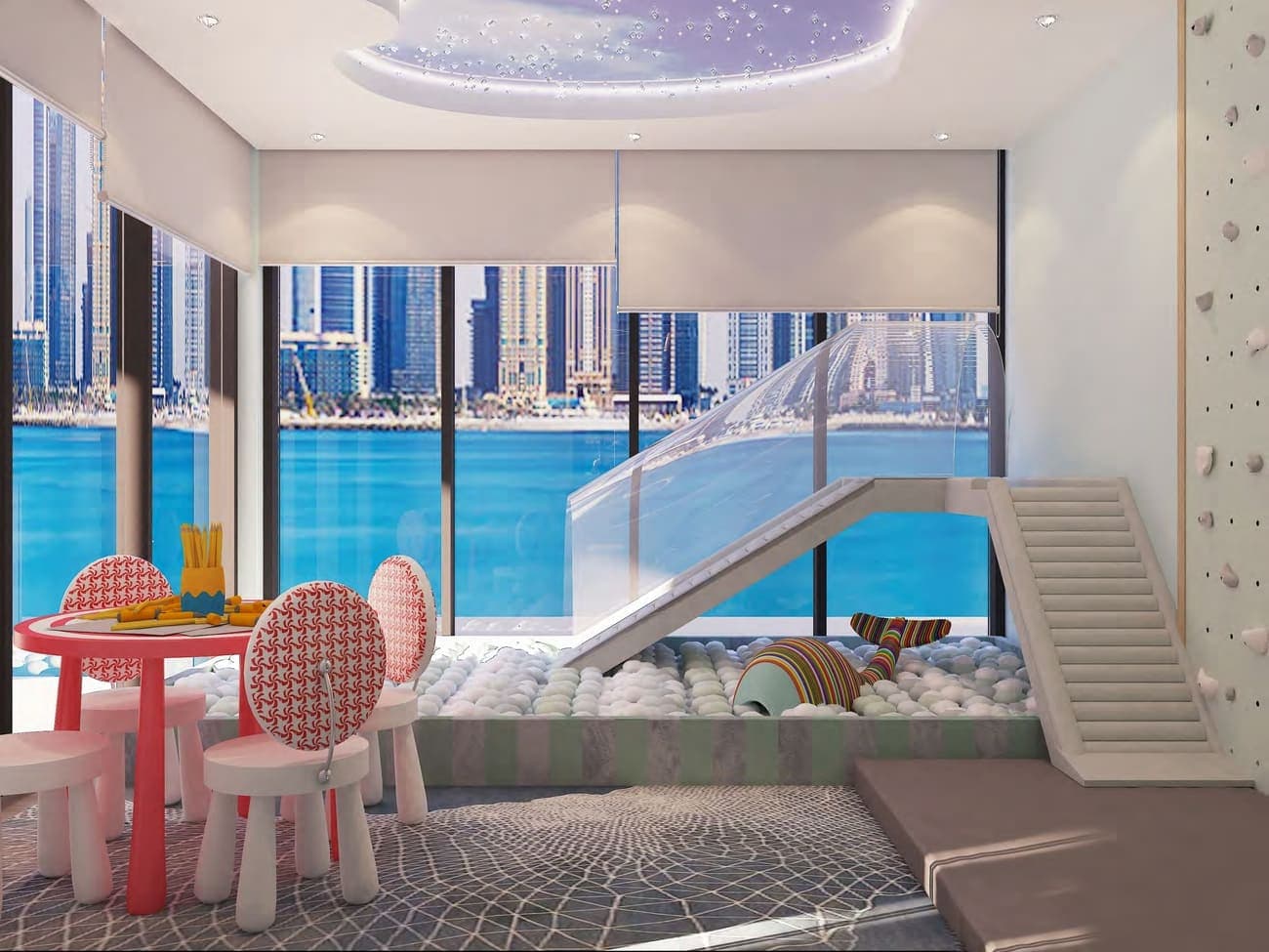 Iraz Creek Views amenity Indoor Kids Play Area - Al Jaddaf Waterfront, Dubai - by Iraz Developments