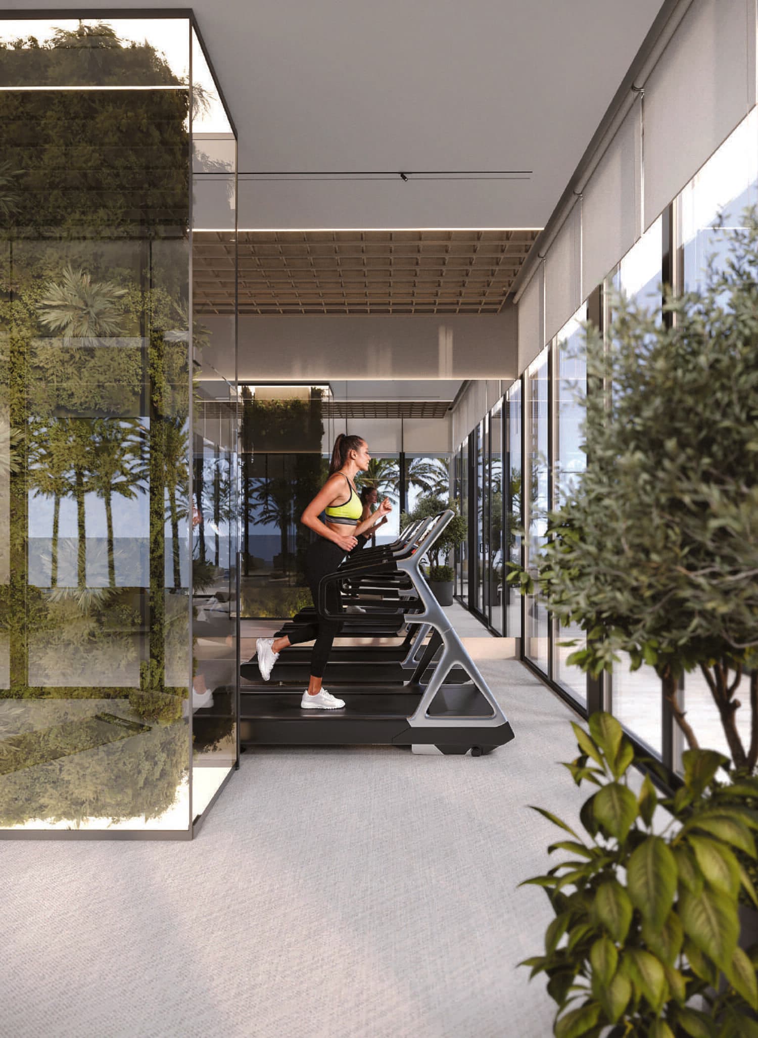 Isolana Residences amenity Indoor Gym And Yoga Zone - Dubai Islands, Dubai - by Hayaat Developments