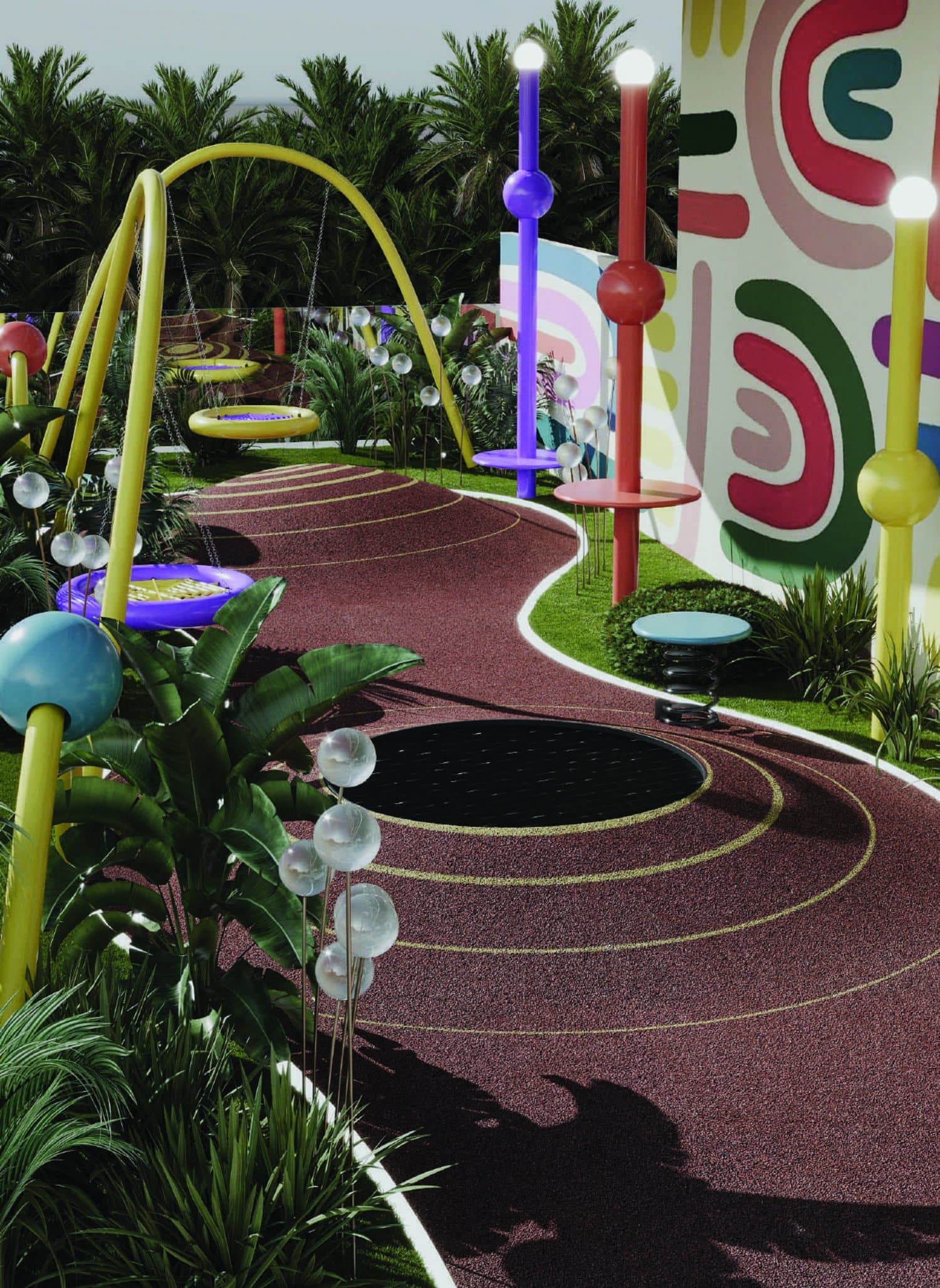 Isolana Residences amenity Outdoor Children Playground - Dubai Islands, Dubai - by Hayaat Developments