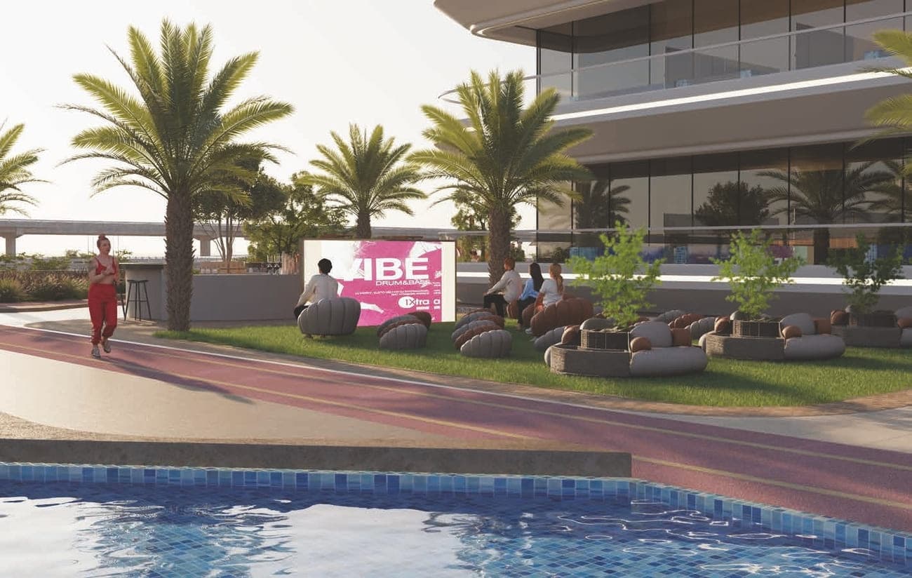 Ivy Gardens 2 by Samana amenity Outdoor Cinema - Dubailand Residence Complex, Dubai - by Samana