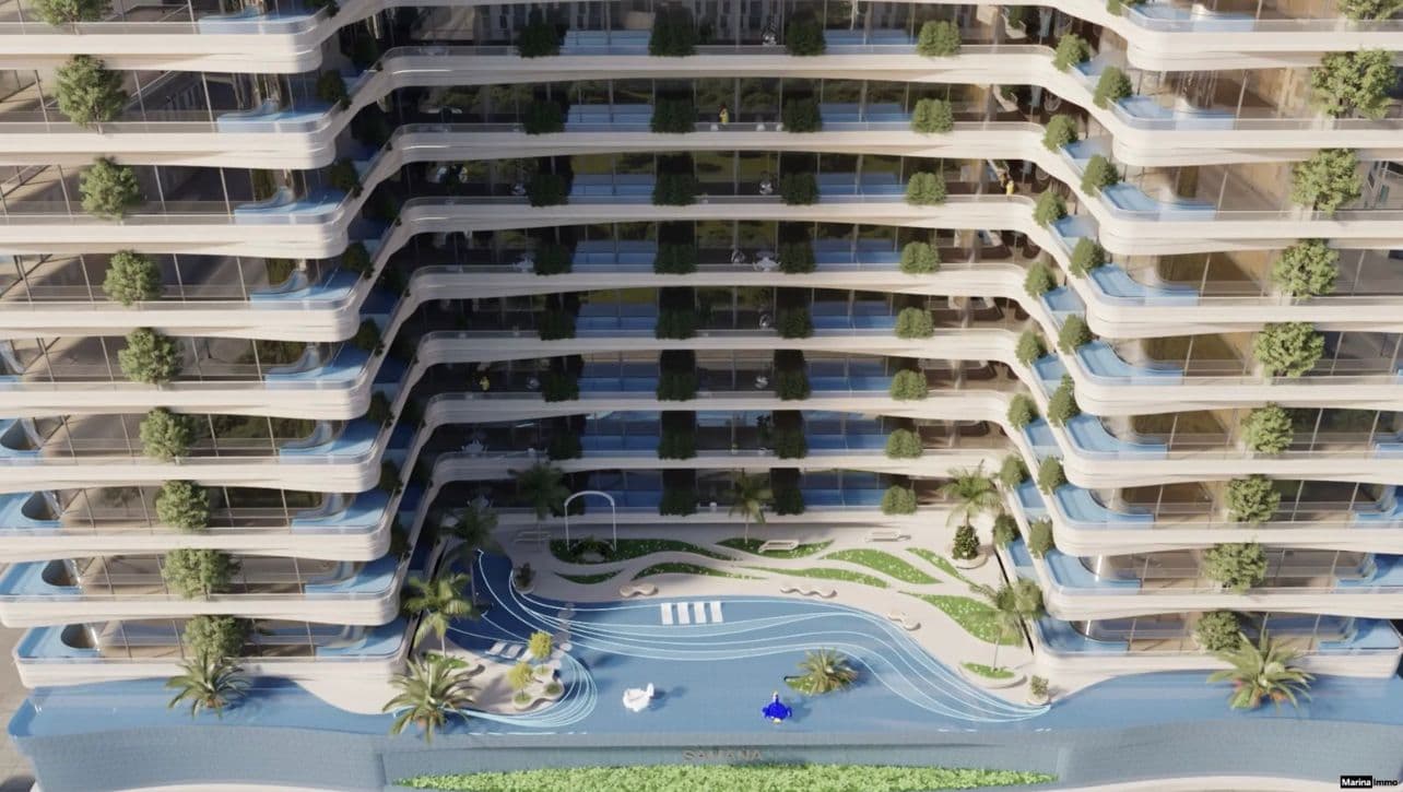 Ivy Gardens by Samana exterior view - Dubai Land Residence Complex, Dubai - by Samana