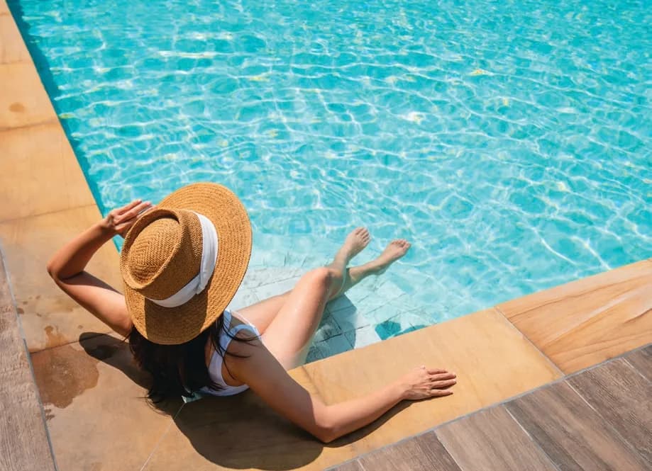 Izel by Zoya amenity Water Lounges in Dubai Land Residence Complex, Dubai, by Zoya Developments