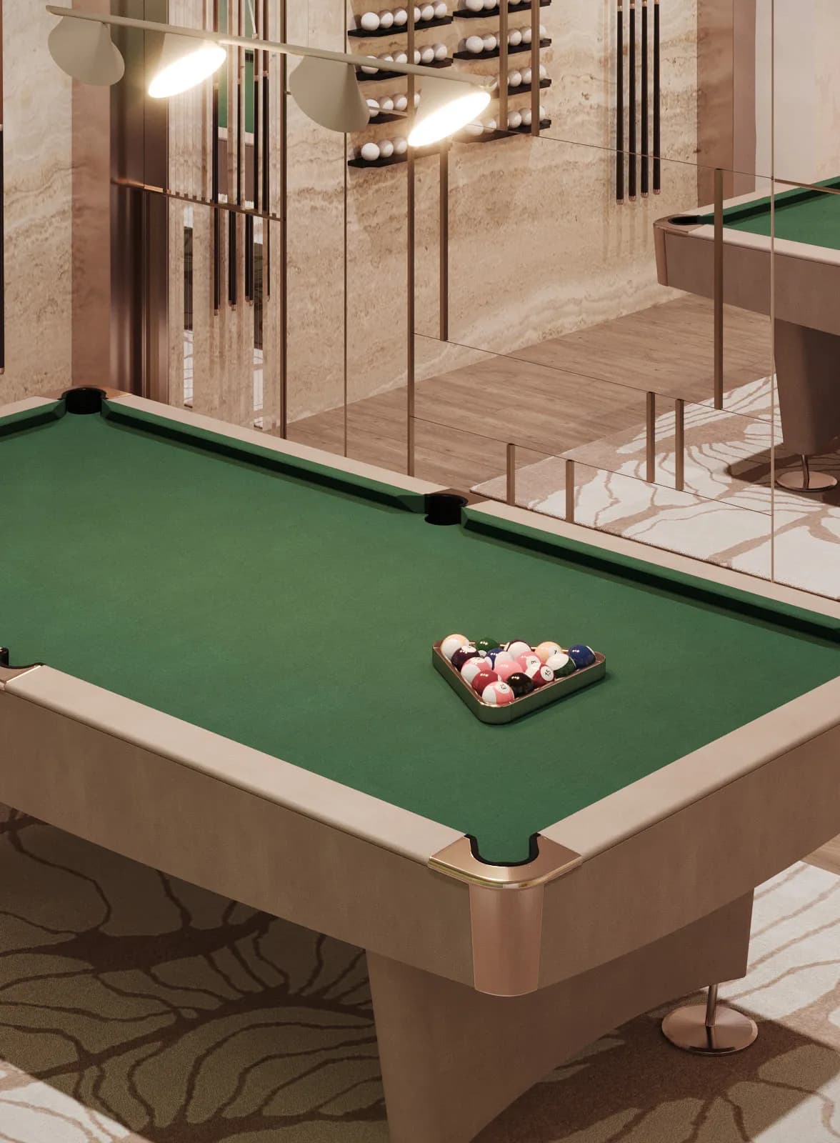 J-Haus Residence amenity Billiard Table - JVC (Jumeirah Village Circle), Dubai - by Hirat Real Estate Development
