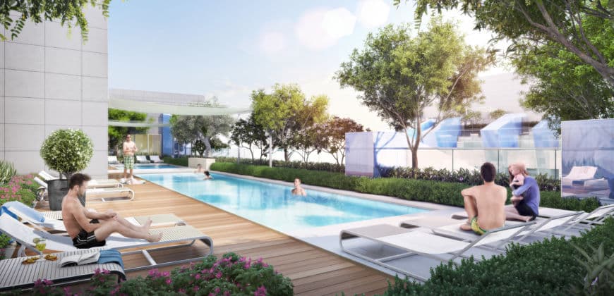 J One Tower A amenity Outdoor Swimming Pool in Business Bay, Dubai, by Durar Group