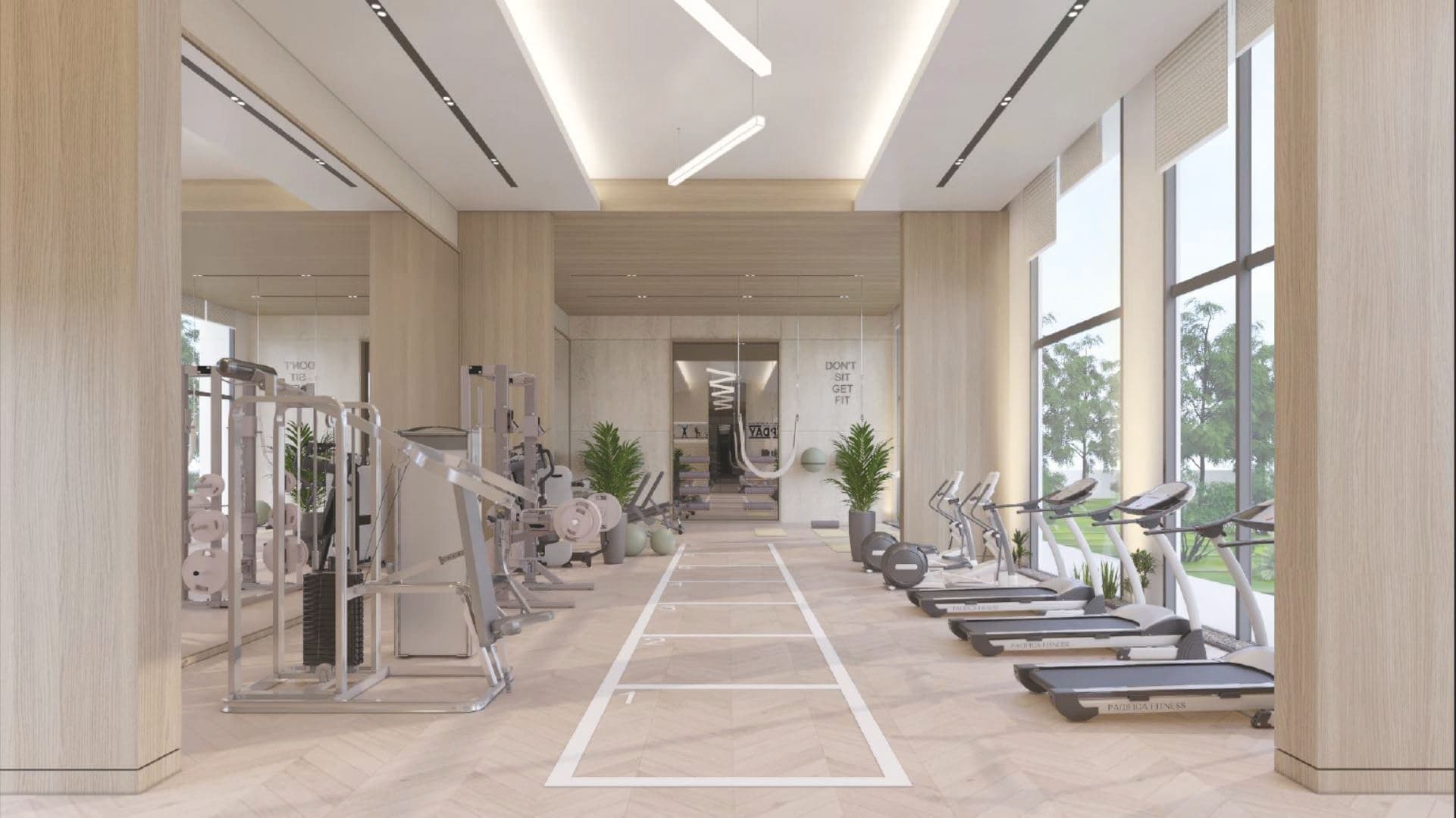 Jannat amenity Gym - Dubai Production City, Dubai - by Deyaar