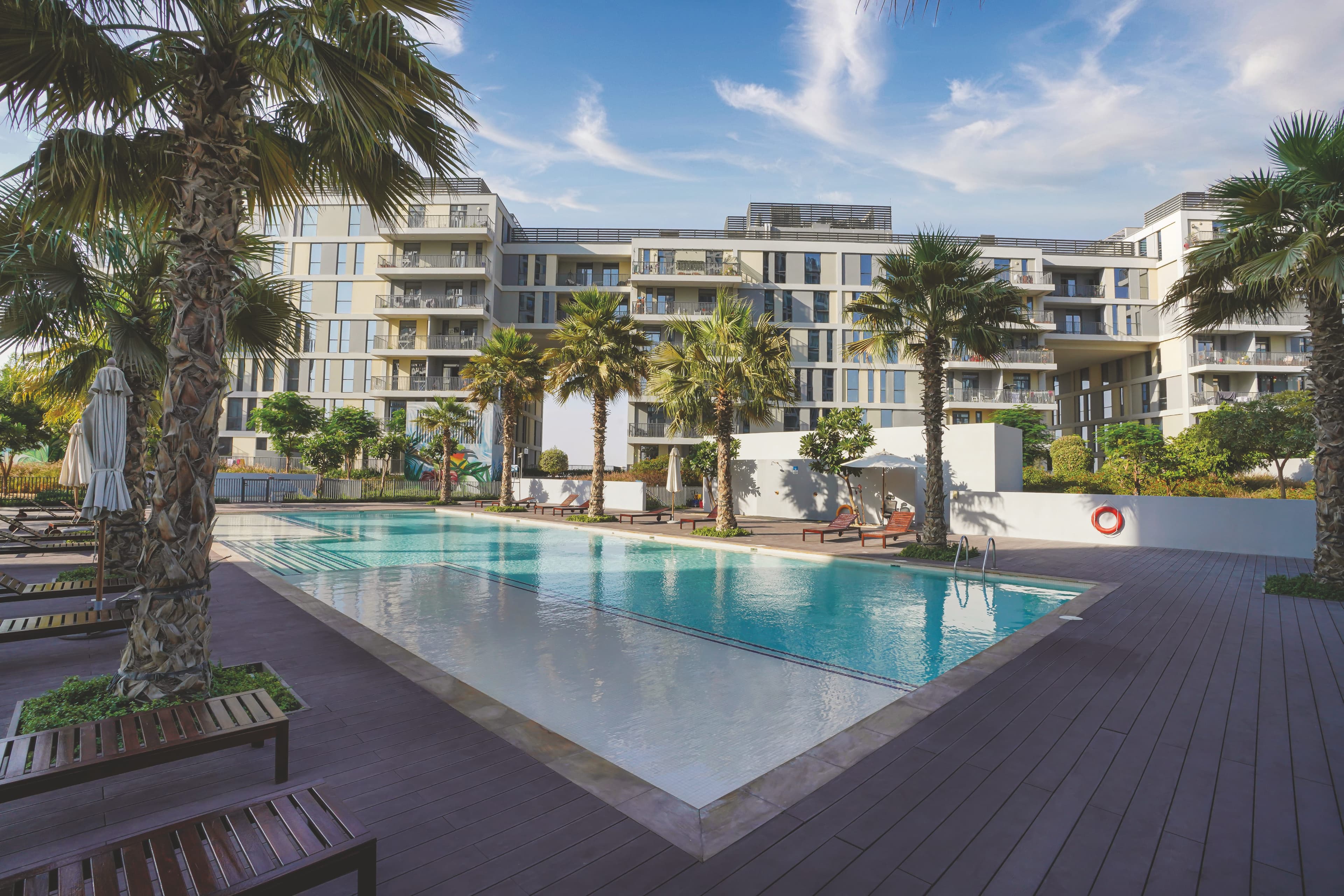 Jannat amenity Swimming Pool - Dubai Production City, Dubai - by Deyaar