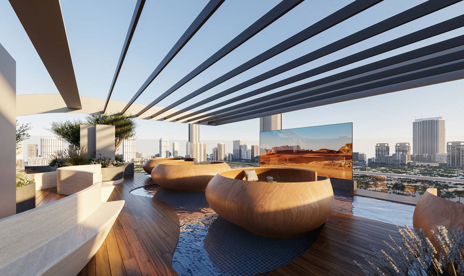 Jardin Astral amenity Cinema - Al Satwa, Dubai - by Galaxy Realty