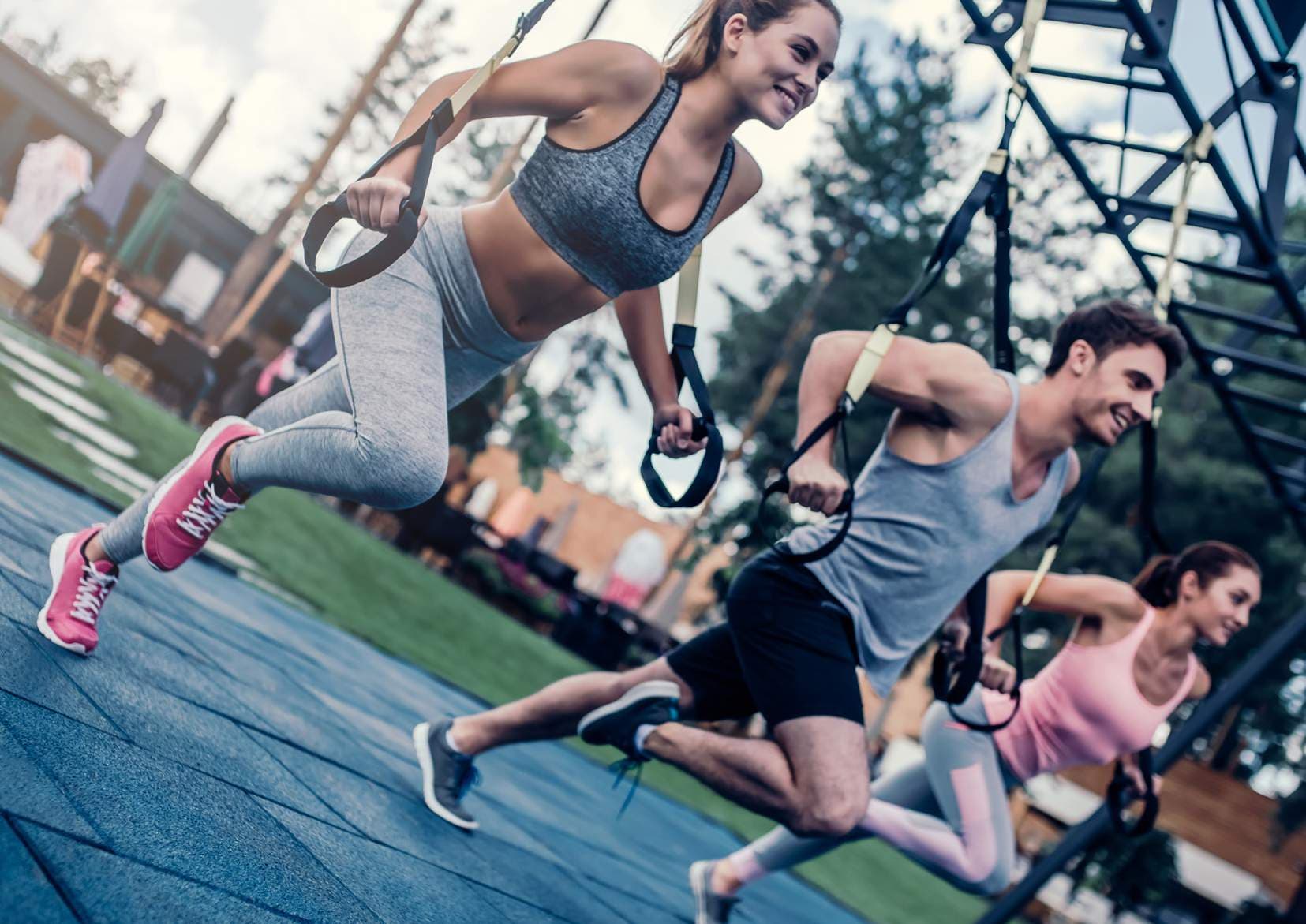 Jasmine Lane amenity Indoor & Outdoor Gyms - Jumeirah Golf Estates, Dubai - by Durar Group