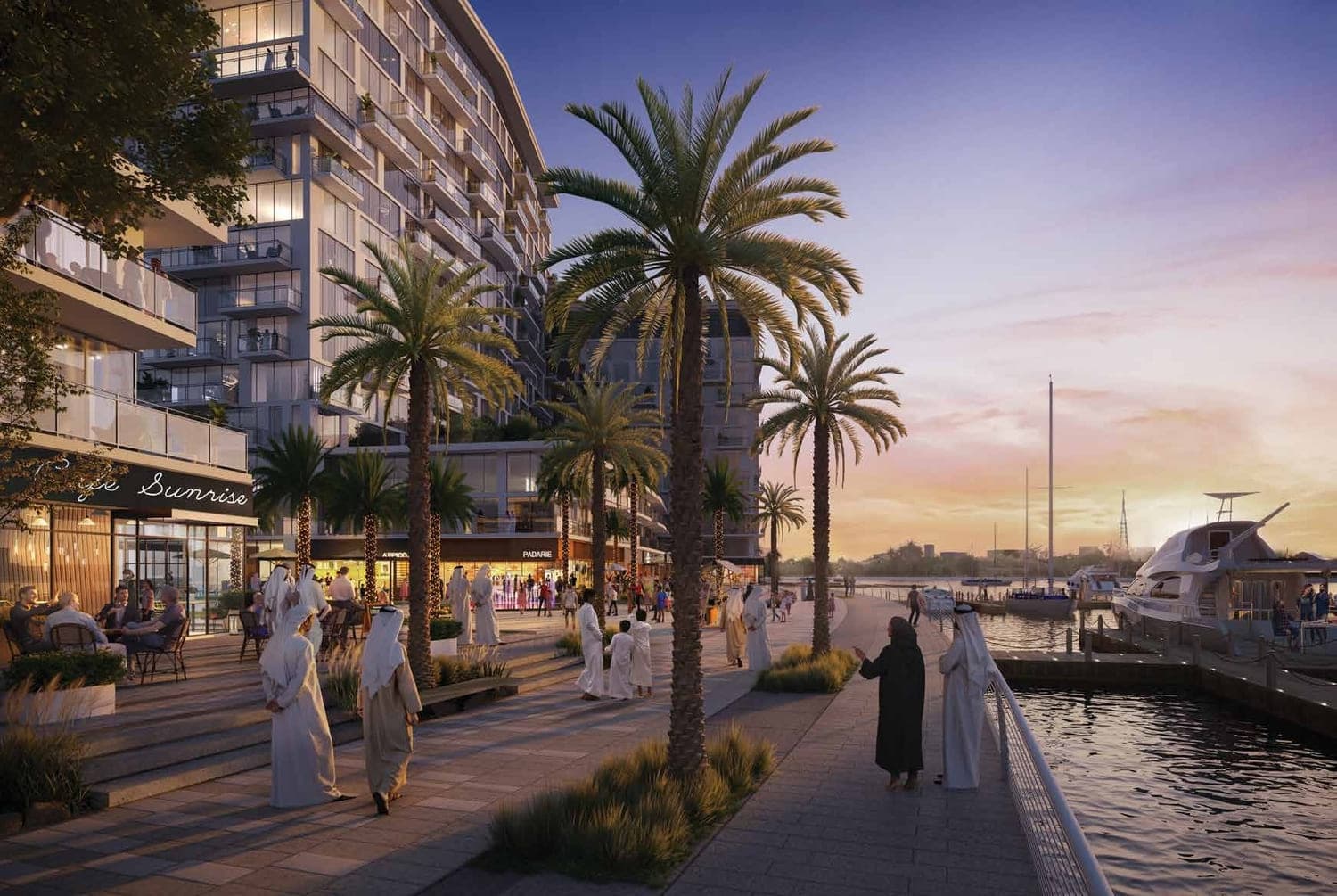 Jawaher Residences Maryam Island amenity F & B And Retail - Maryam Island, Dubai - by Eagle Hills