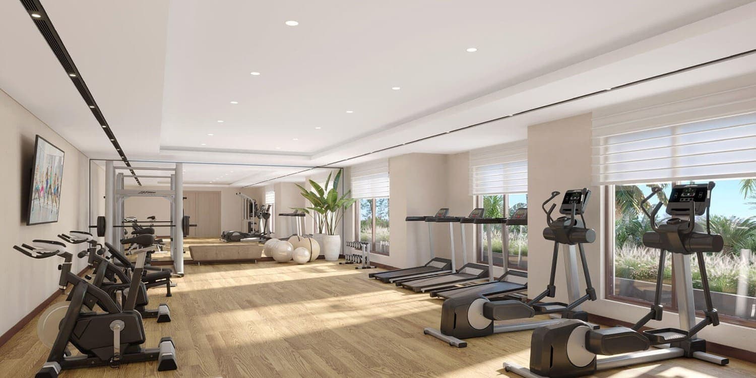 Jawaher Residences Maryam Island amenity Gym - Maryam Island, Dubai - by Eagle Hills